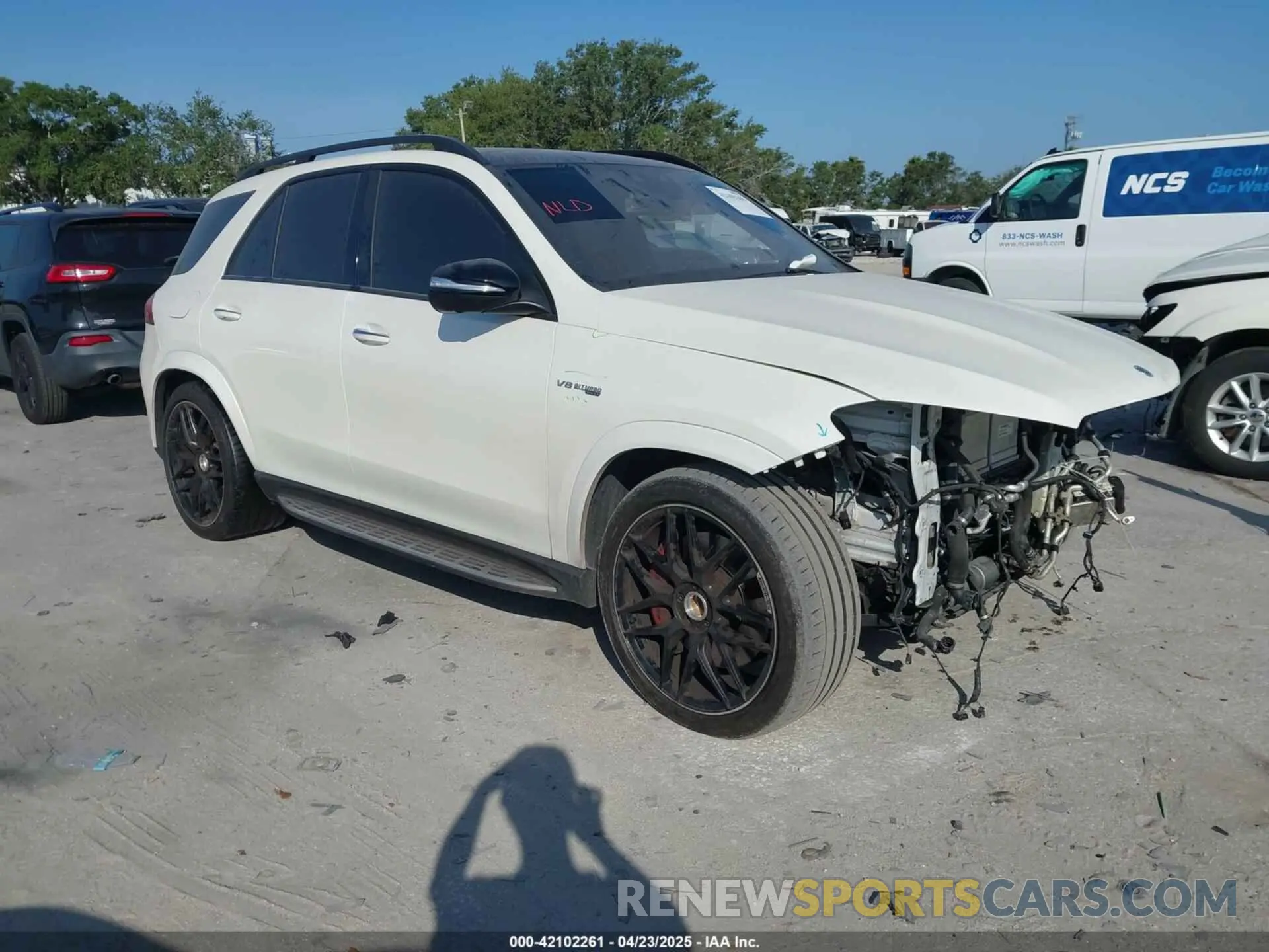 1 Photograph of a damaged car 4JGFB8KB5MA559573 MERCEDES-BENZ AMG GLE 63 2021