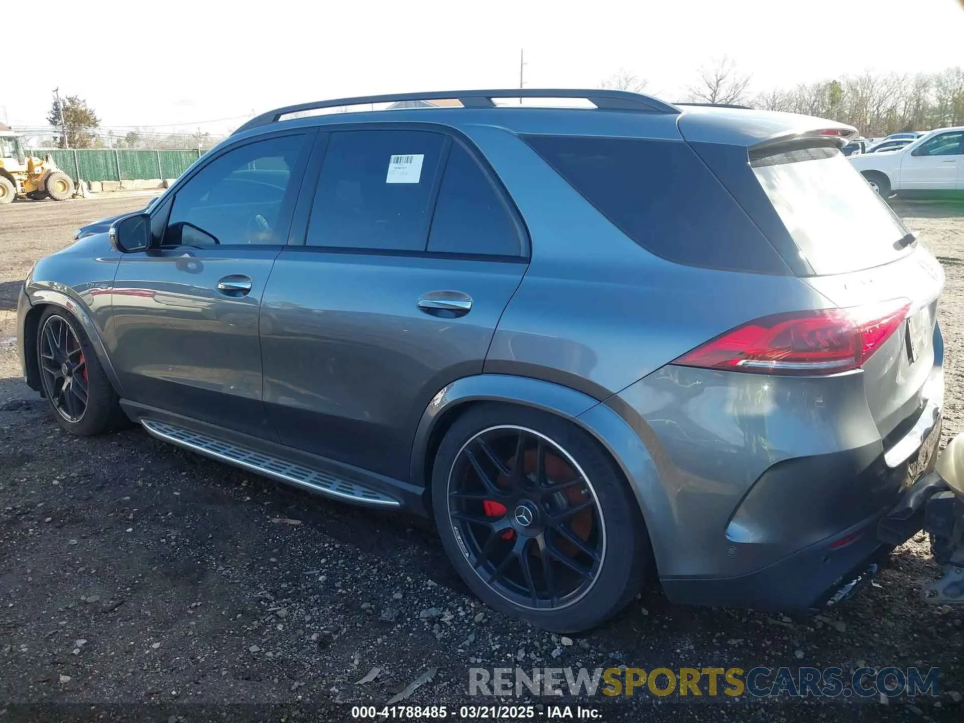 3 Photograph of a damaged car 4JGFB8KB6MA435084 MERCEDES-BENZ AMG GLE 63 2021