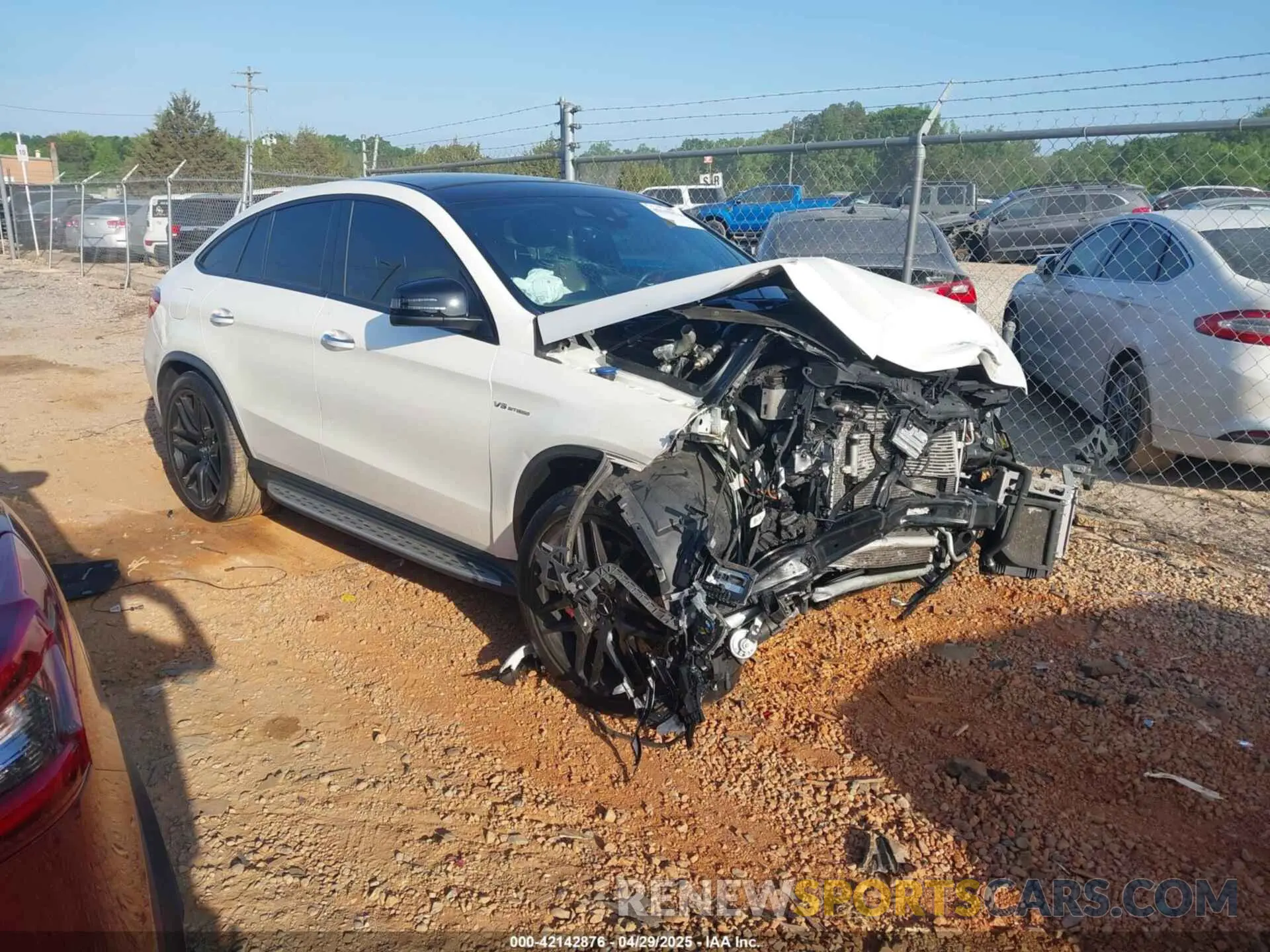 1 Photograph of a damaged car 4JGED7FB8KA155027 MERCEDES-BENZ AMG GLE 63 COUPE 2019