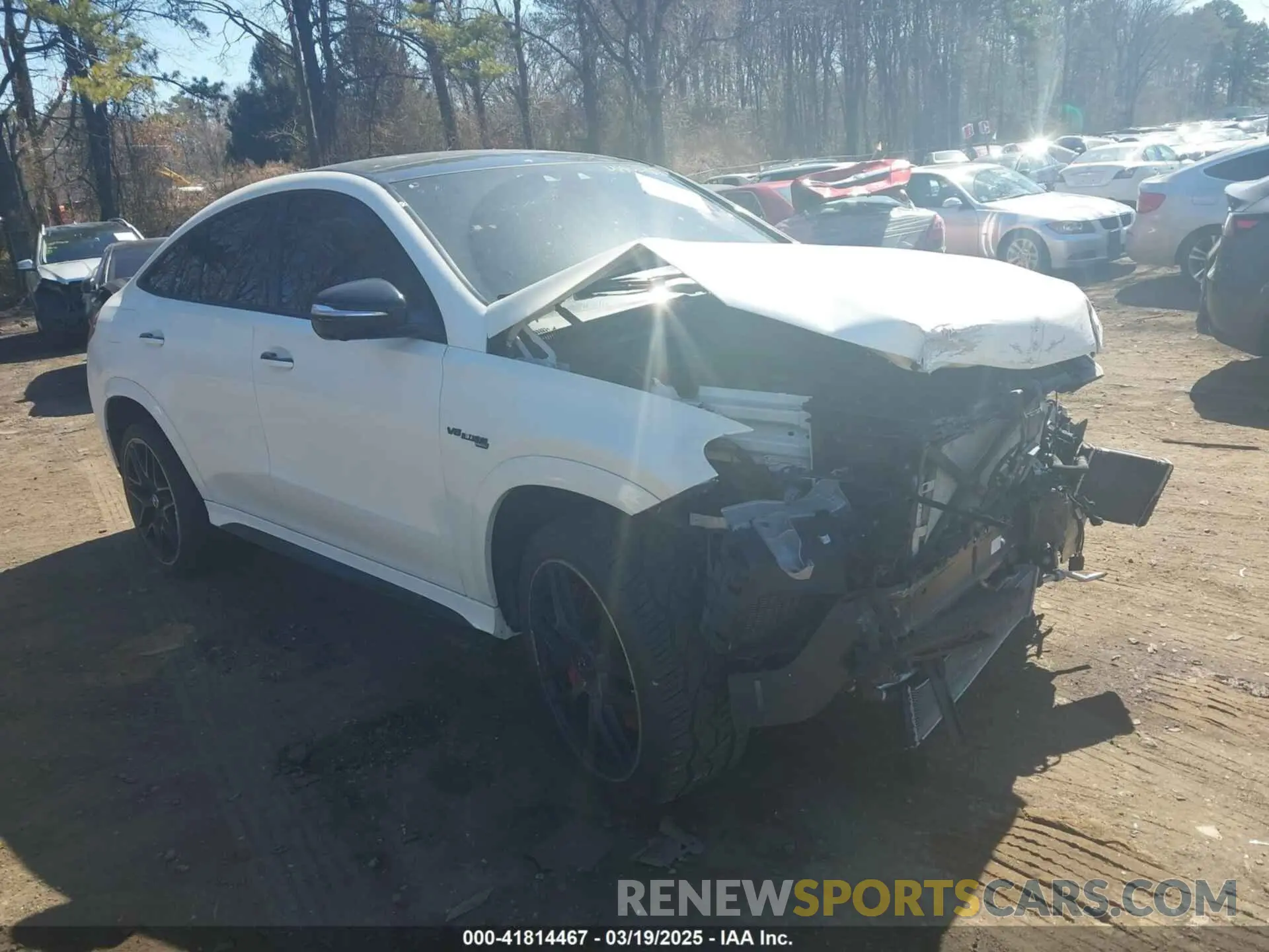 1 Photograph of a damaged car 4JGFD8KB4MA379110 MERCEDES-BENZ AMG GLE 63 COUPE 2021