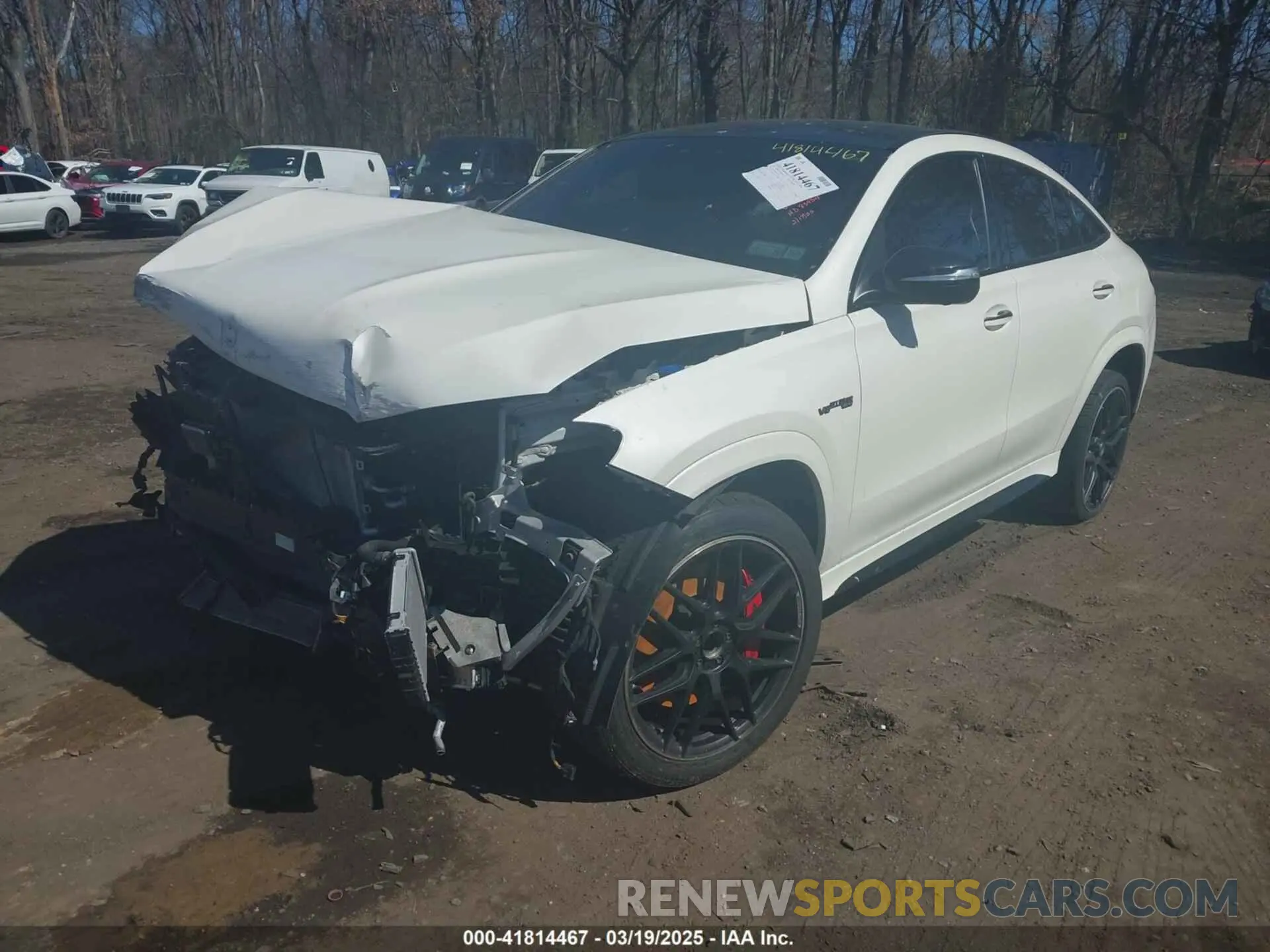 2 Photograph of a damaged car 4JGFD8KB4MA379110 MERCEDES-BENZ AMG GLE 63 COUPE 2021