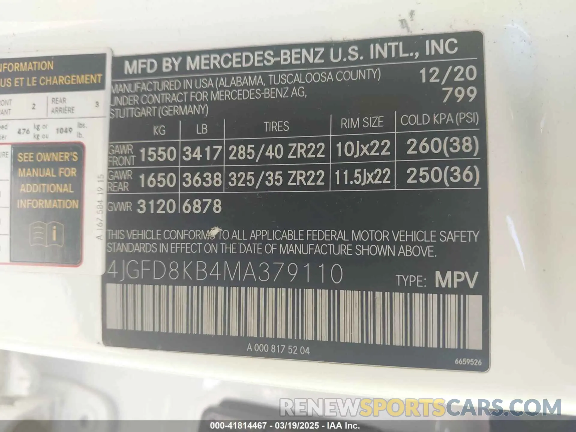 9 Photograph of a damaged car 4JGFD8KB4MA379110 MERCEDES-BENZ AMG GLE 63 COUPE 2021