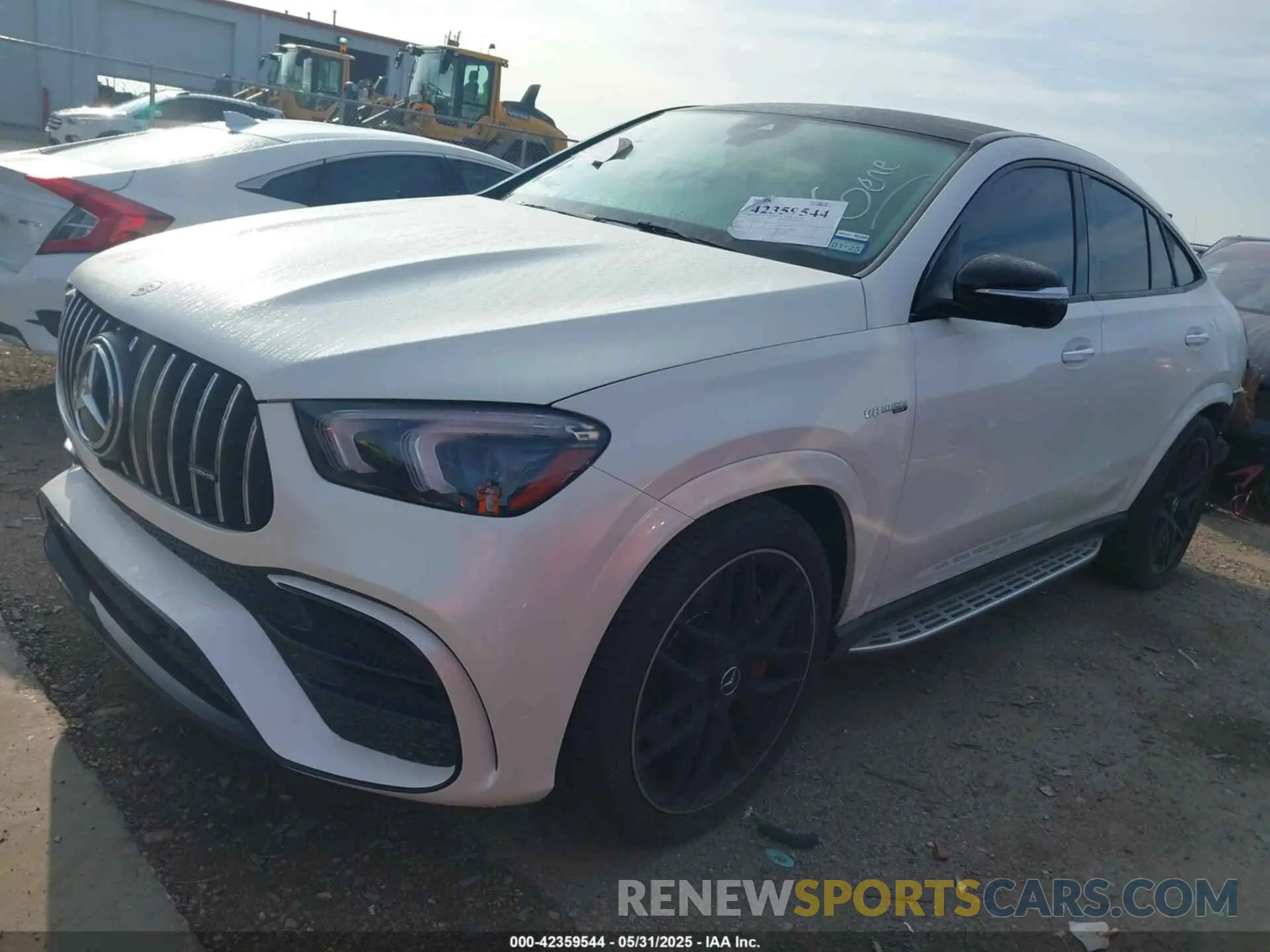 2 Photograph of a damaged car 4JGFD8KB2NA767714 MERCEDES-BENZ AMG GLE 63 COUPE 2022