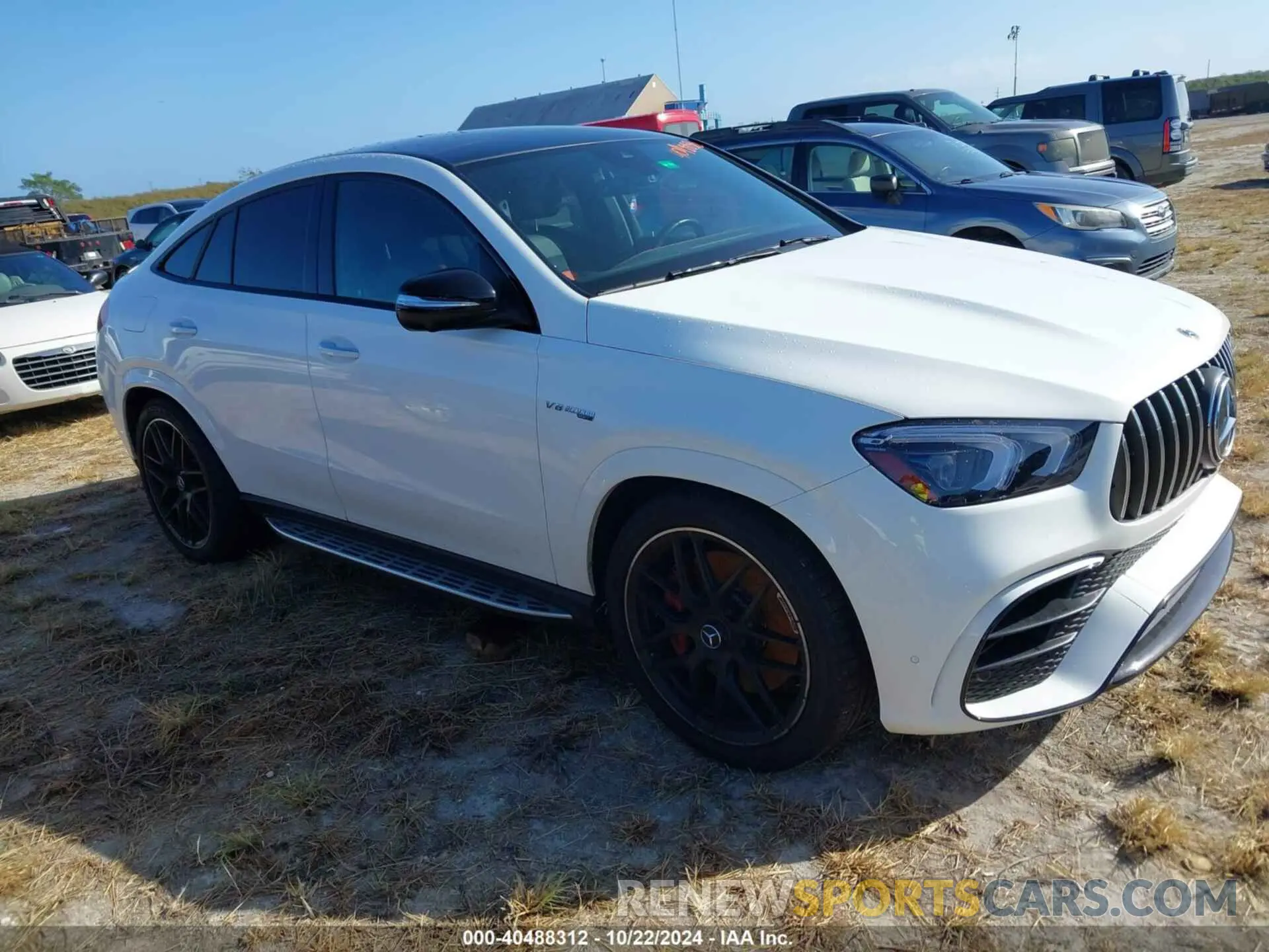 1 Photograph of a damaged car 4JGFD8KB6NA782166 MERCEDES-BENZ AMG GLE 63 COUPE 2022