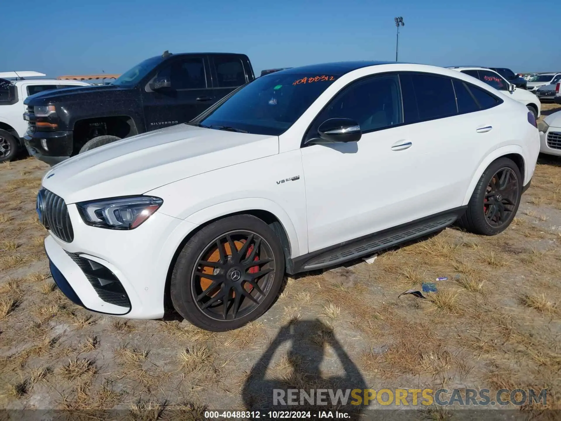 2 Photograph of a damaged car 4JGFD8KB6NA782166 MERCEDES-BENZ AMG GLE 63 COUPE 2022