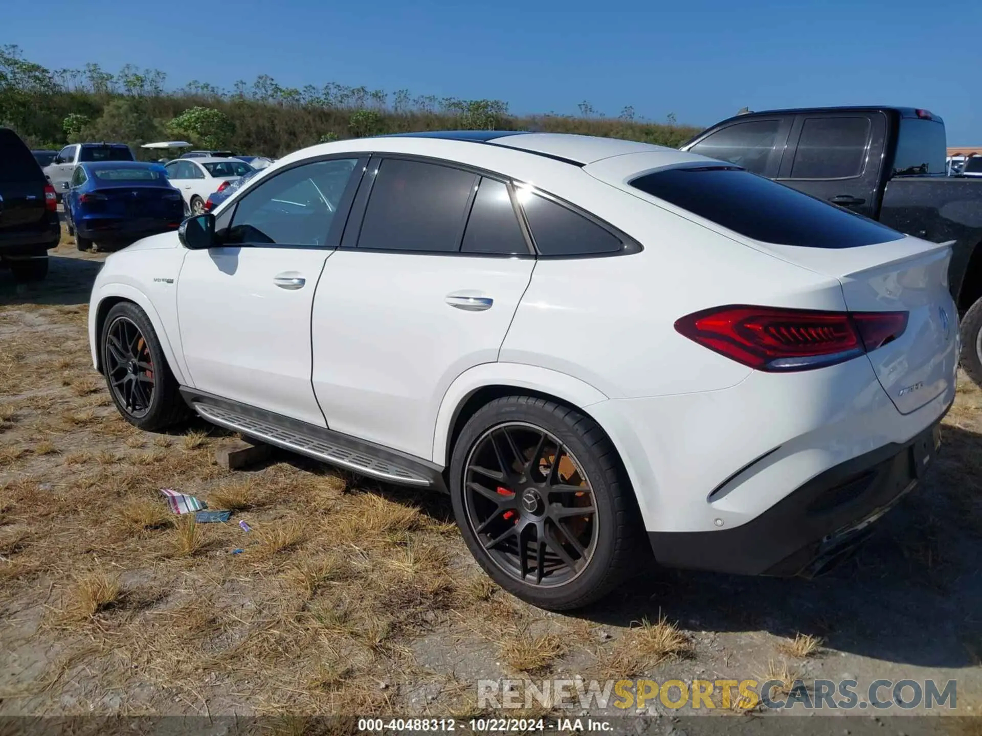 3 Photograph of a damaged car 4JGFD8KB6NA782166 MERCEDES-BENZ AMG GLE 63 COUPE 2022