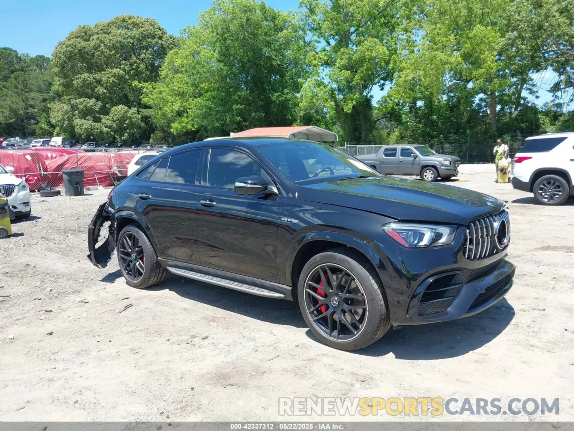 1 Photograph of a damaged car 4JGFD8KB8NA805592 MERCEDES-BENZ AMG GLE 63 COUPE 2022