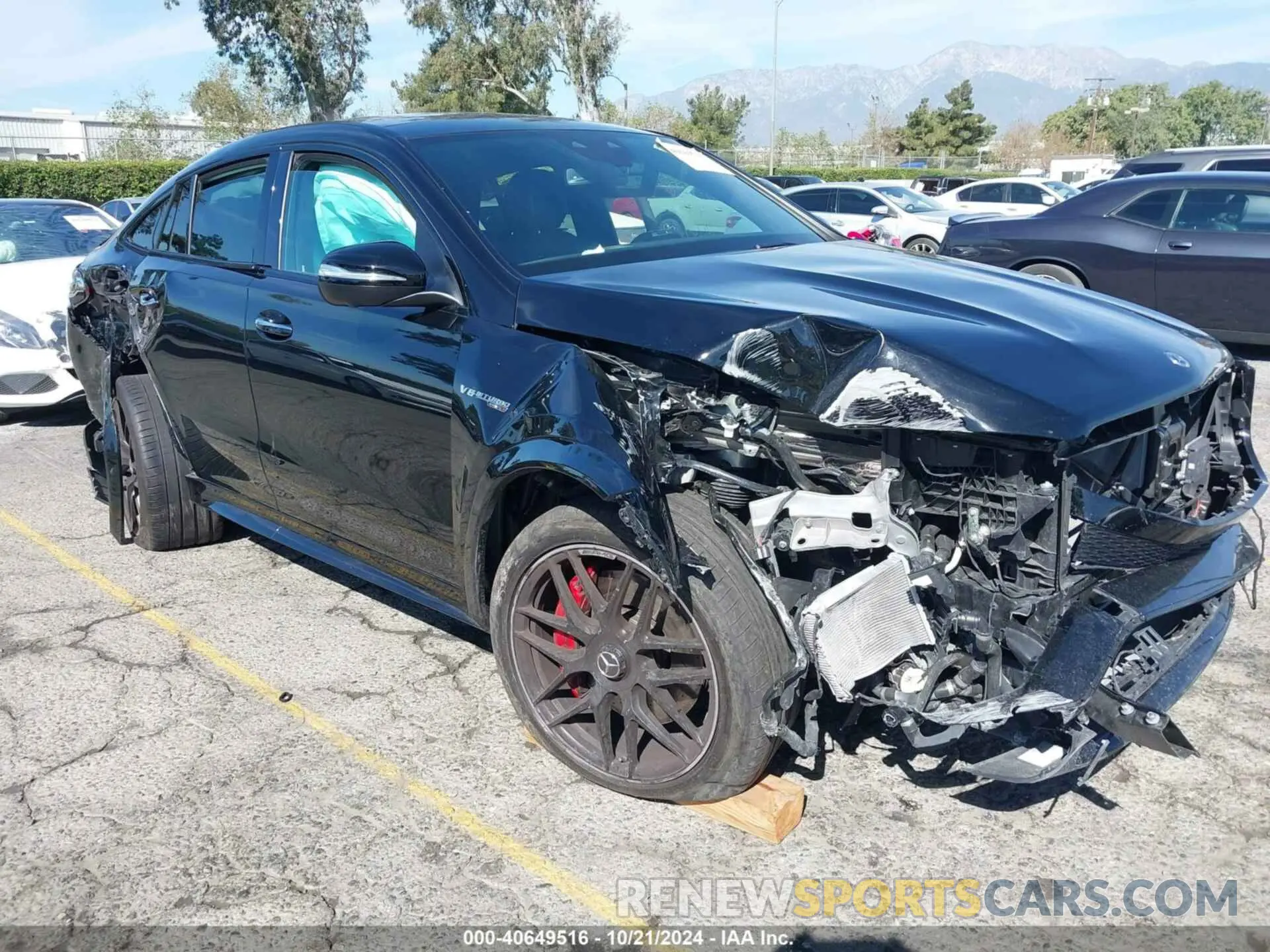 1 Photograph of a damaged car 4JGFD8KB4PA901304 MERCEDES-BENZ AMG GLE 63 COUPE 2023