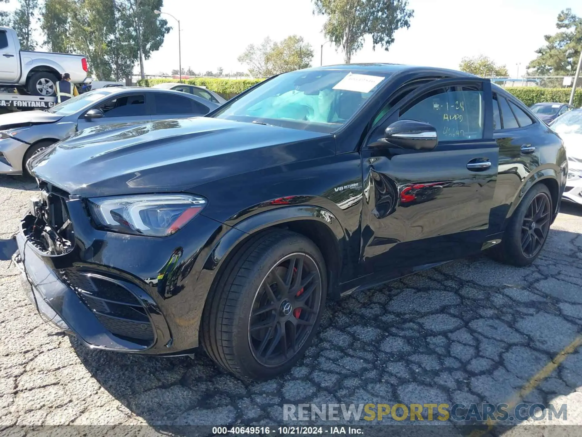 2 Photograph of a damaged car 4JGFD8KB4PA901304 MERCEDES-BENZ AMG GLE 63 COUPE 2023