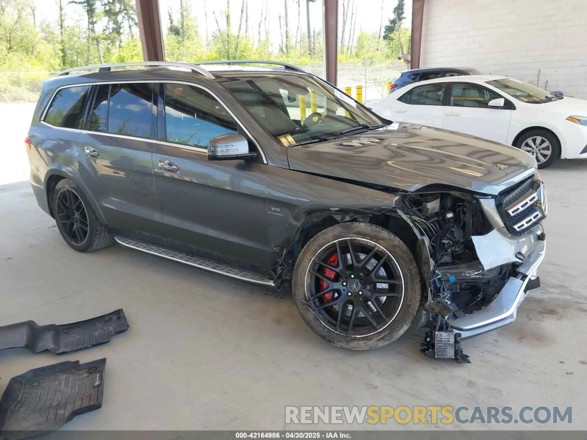 1 Photograph of a damaged car 4JGDF7FE6KB233816 MERCEDES-BENZ AMG GLS 63 2019