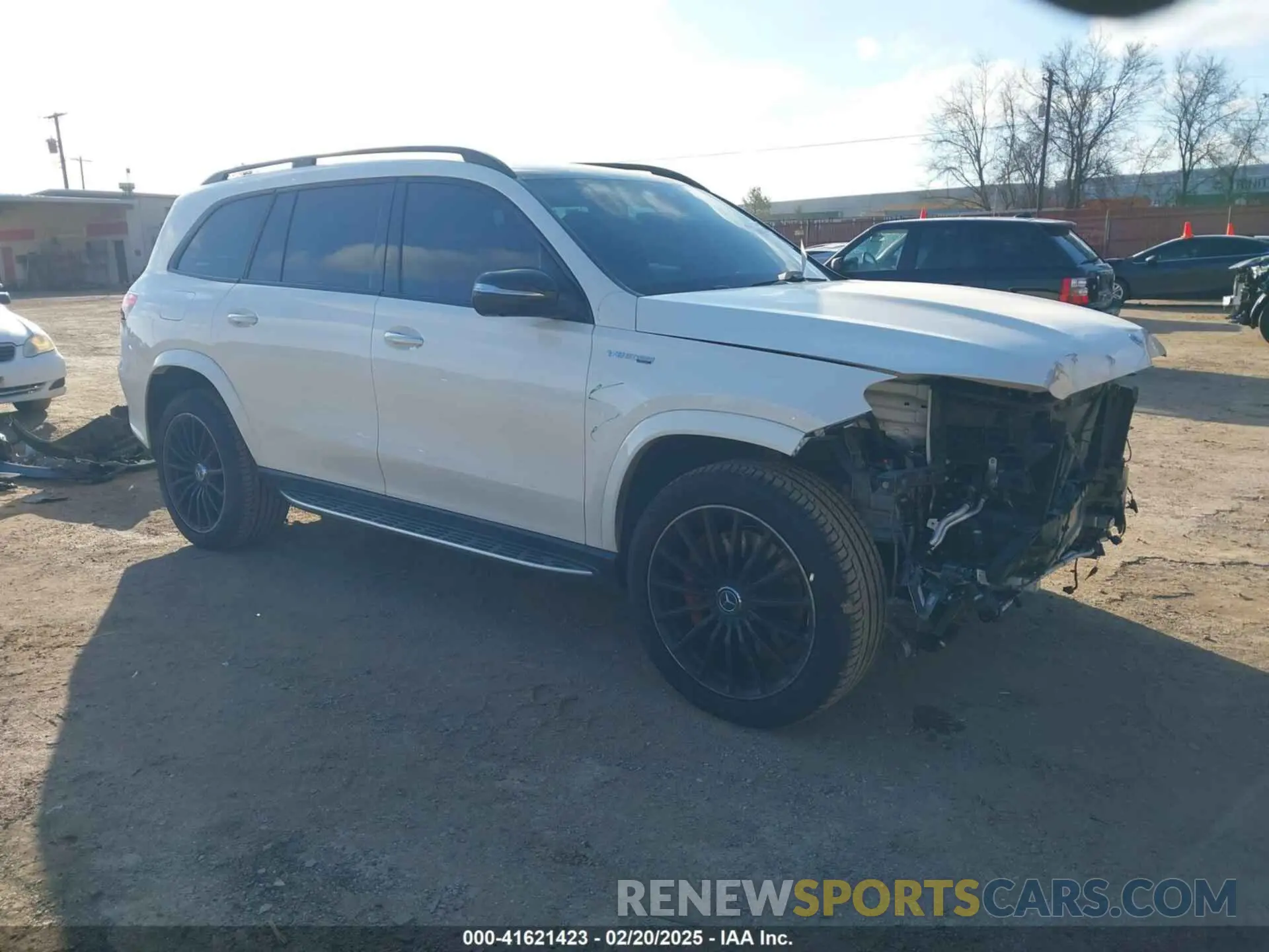 1 Photograph of a damaged car 4JGFF8KE7MA432743 MERCEDES-BENZ AMG GLS 63 2021