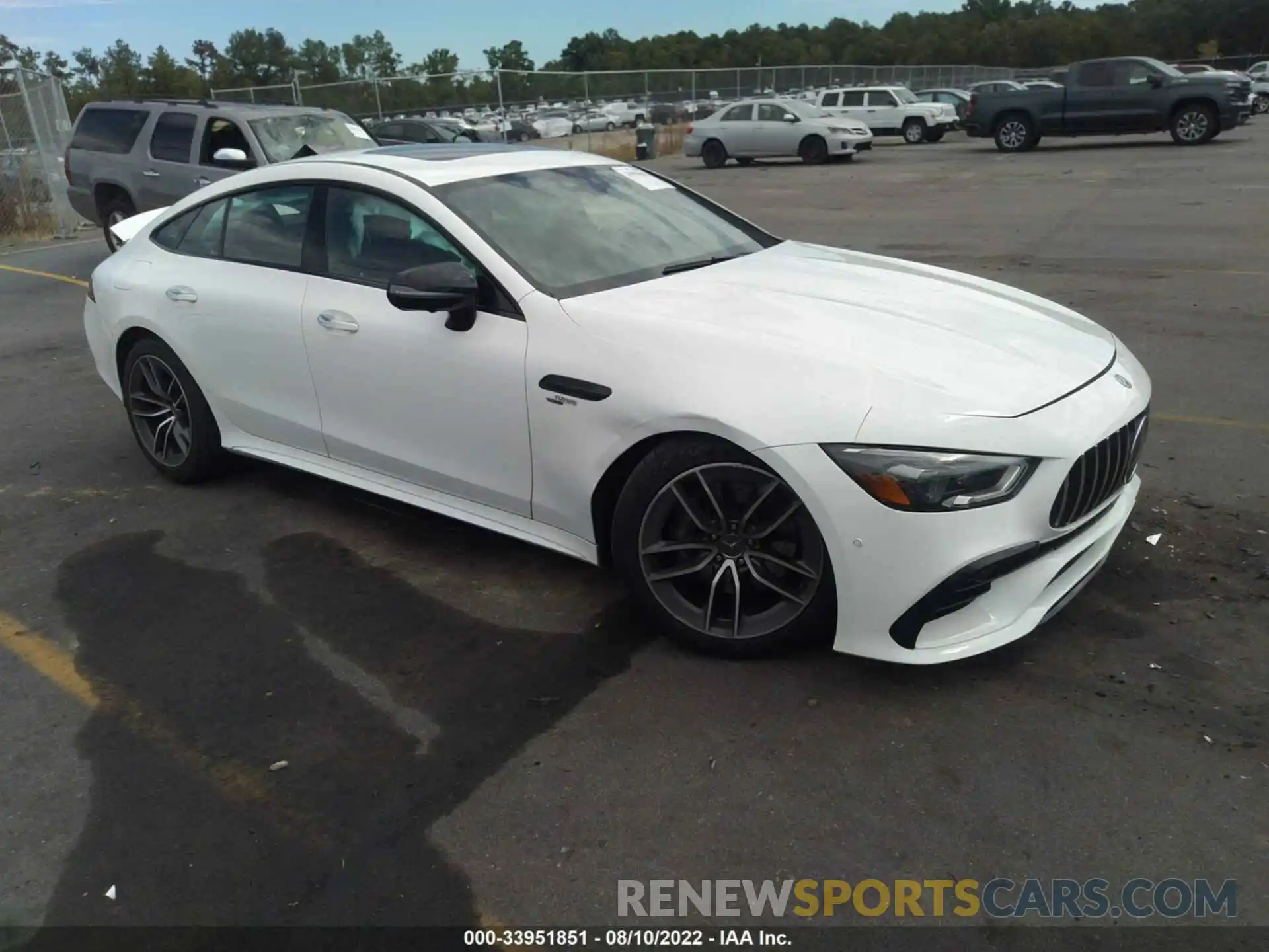 1 Photograph of a damaged car WDD7X6BB4KA004339 MERCEDES-BENZ AMG GT 2019