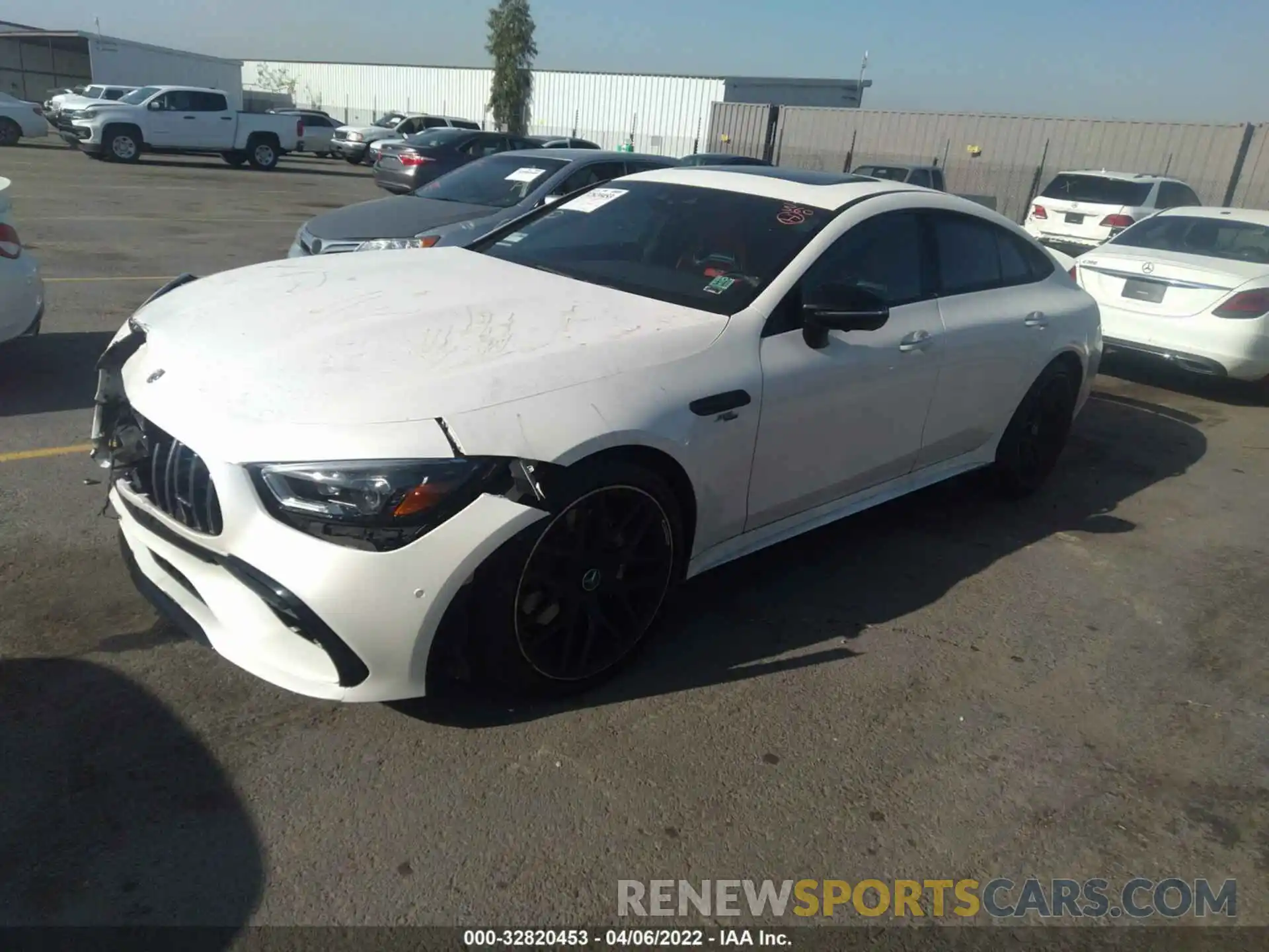 2 Photograph of a damaged car WDD7X6BB6KA008702 MERCEDES-BENZ AMG GT 2019