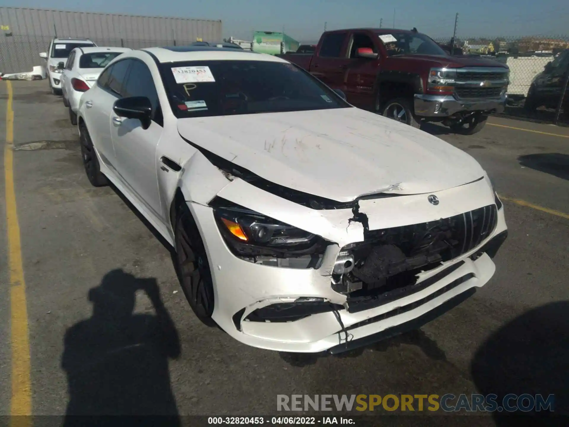 6 Photograph of a damaged car WDD7X6BB6KA008702 MERCEDES-BENZ AMG GT 2019