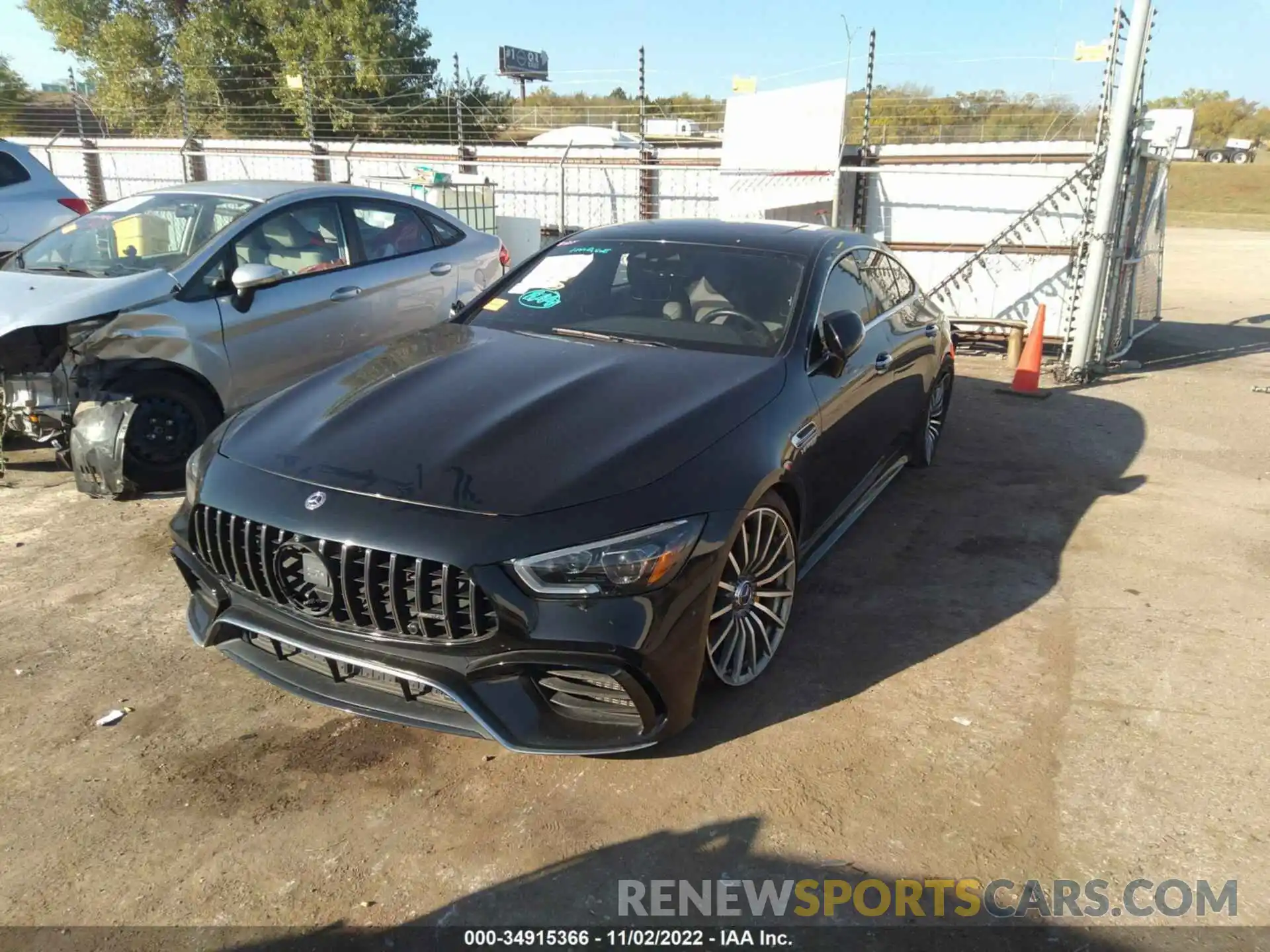 2 Photograph of a damaged car WDD7X8JB9KA001580 MERCEDES-BENZ AMG GT 2019