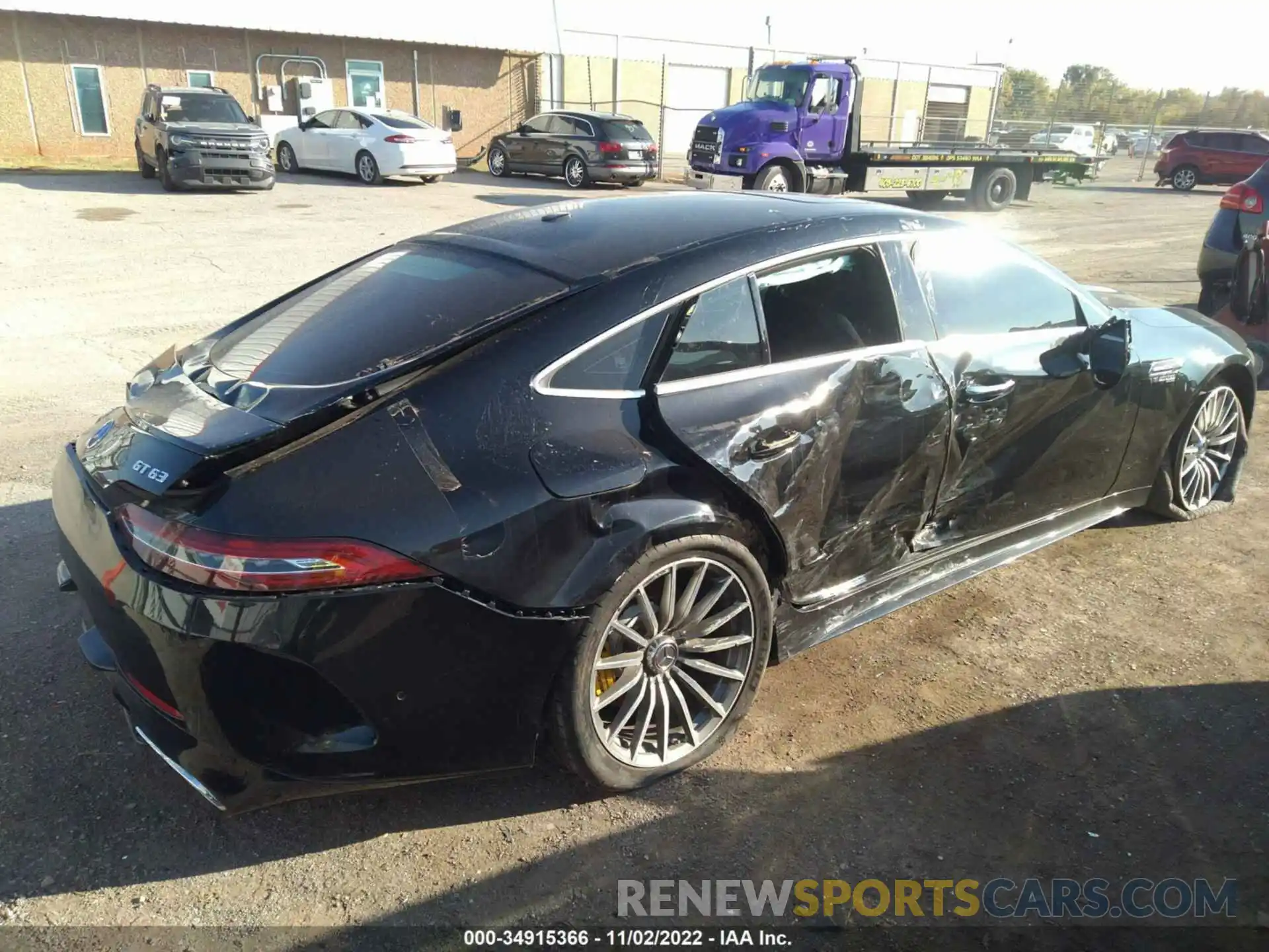 6 Photograph of a damaged car WDD7X8JB9KA001580 MERCEDES-BENZ AMG GT 2019