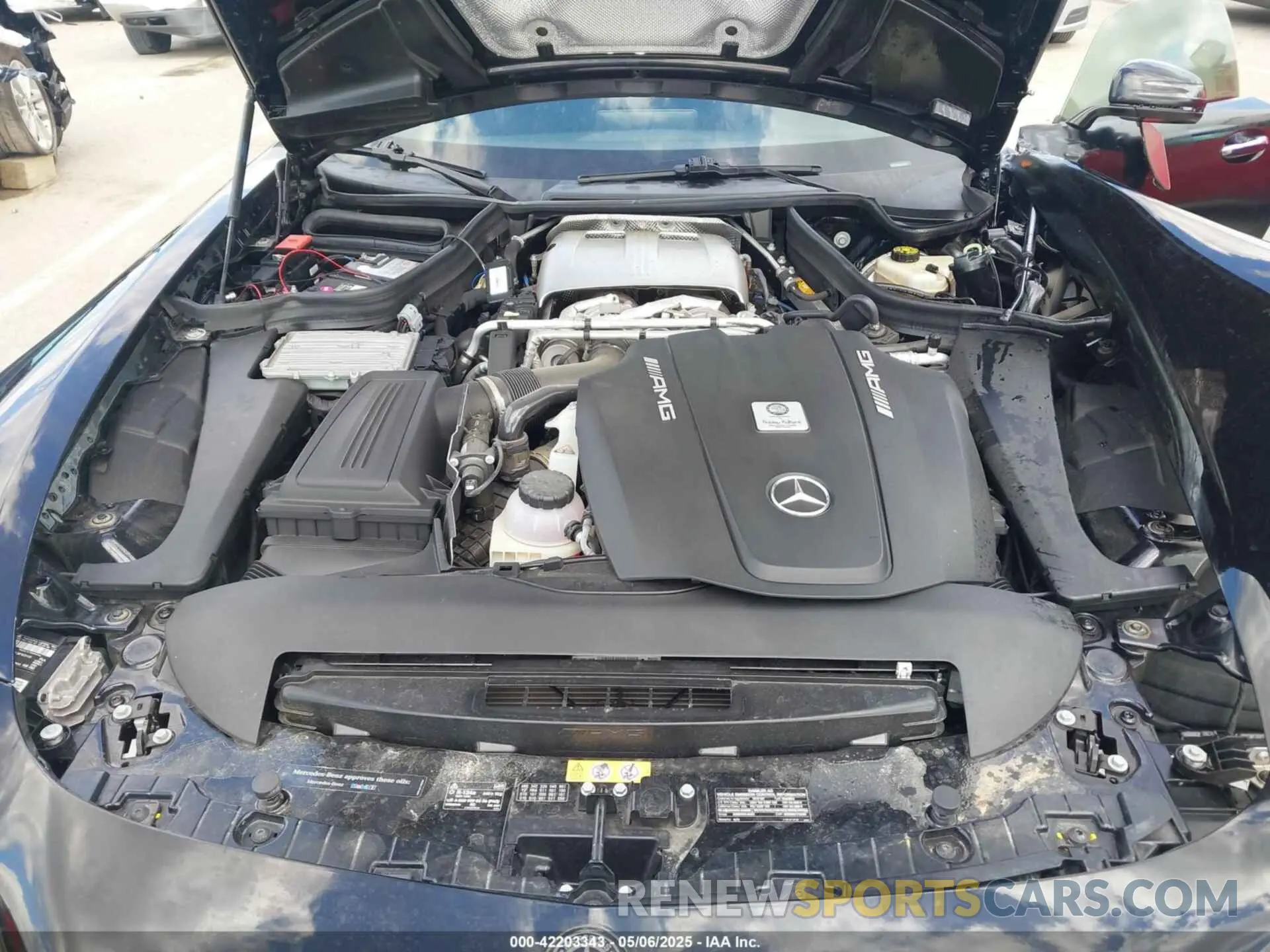 10 Photograph of a damaged car WDDYJ7HA6KA023243 MERCEDES-BENZ AMG GT 2019