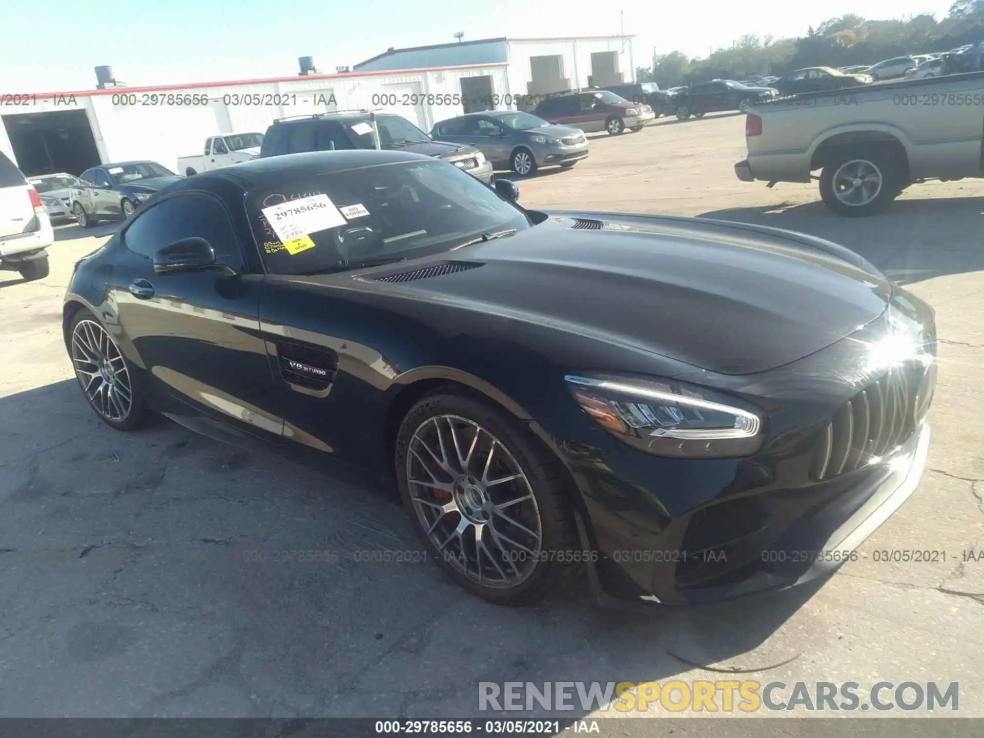 1 Photograph of a damaged car WDDYJ8AAXLA027586 MERCEDES-BENZ AMG GT 2020