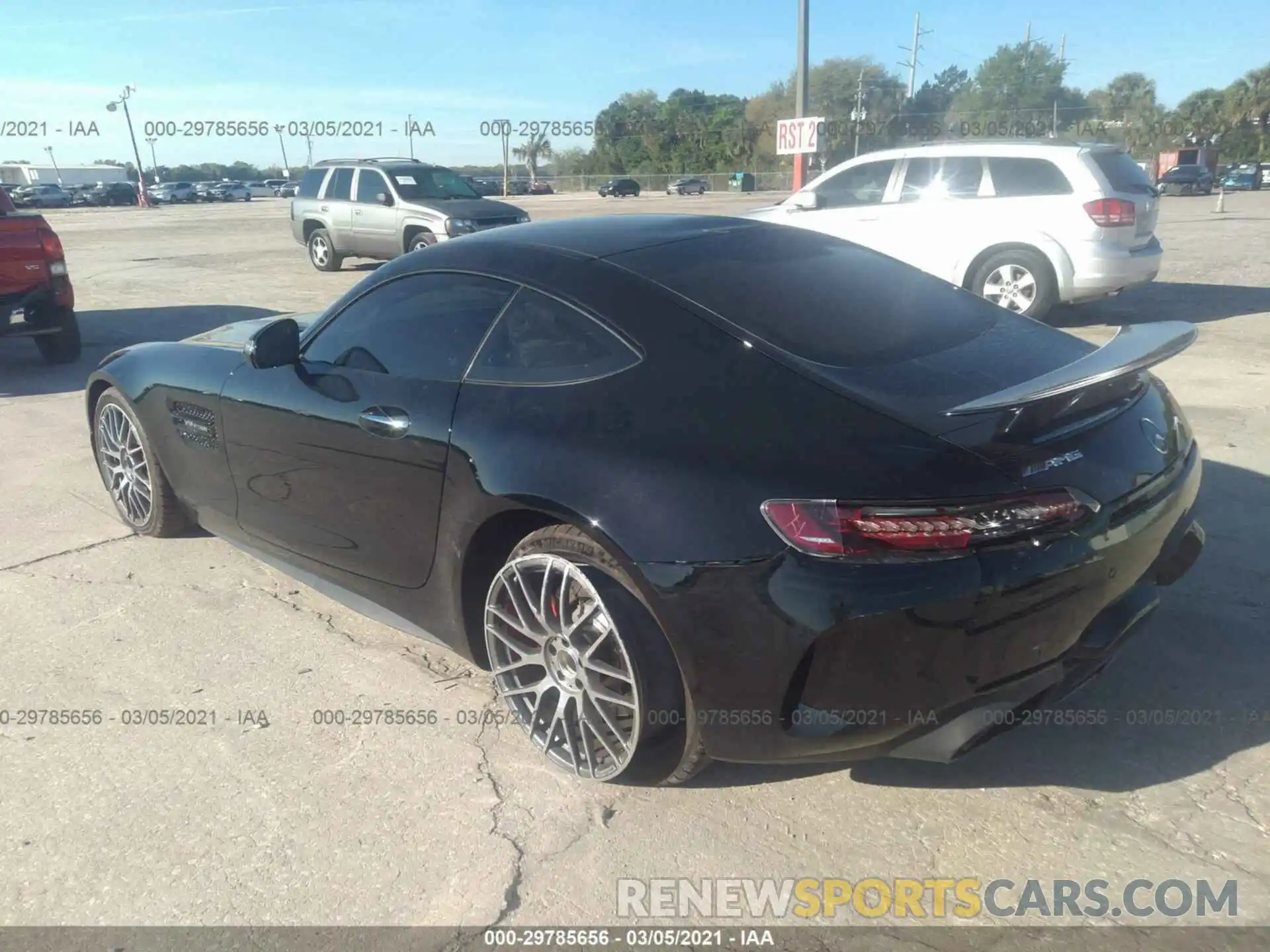 3 Photograph of a damaged car WDDYJ8AAXLA027586 MERCEDES-BENZ AMG GT 2020