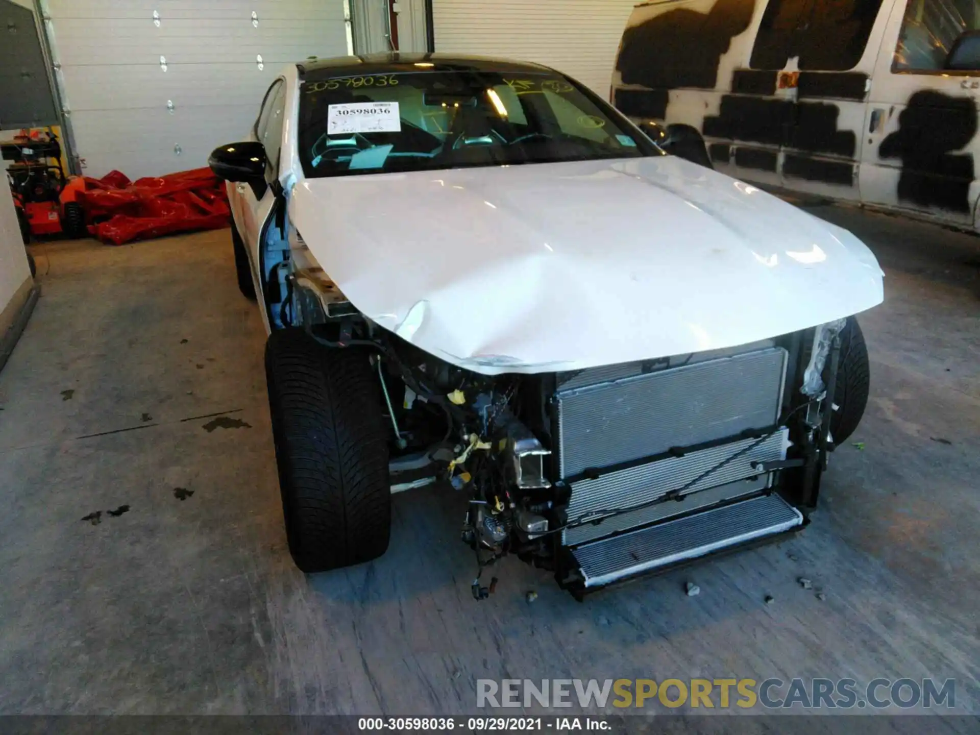 6 Photograph of a damaged car W1K7X5KB6MA037159 MERCEDES-BENZ AMG GT 2021