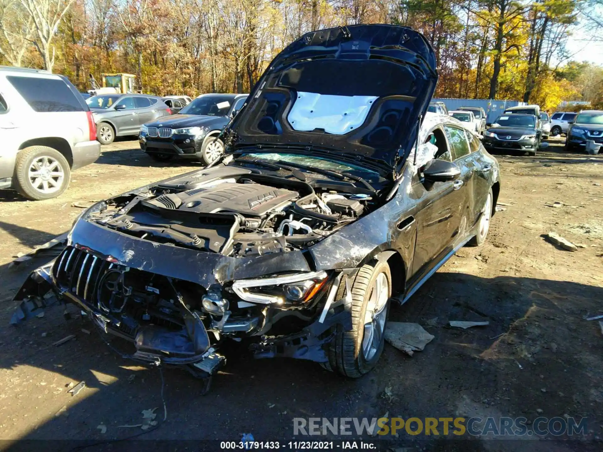 6 Photograph of a damaged car W1K7X5KB7MA041799 MERCEDES-BENZ AMG GT 2021