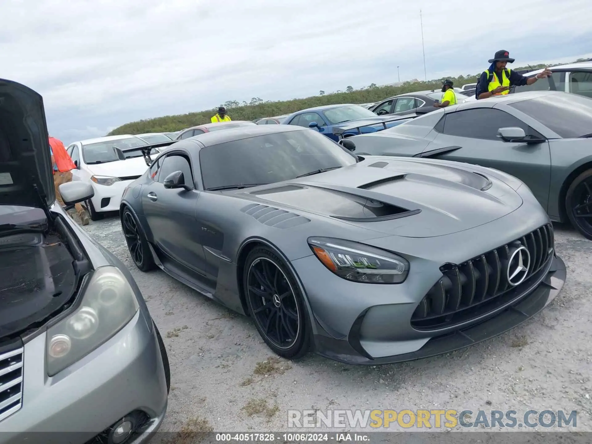 1 Photograph of a damaged car W1KYJ8BA5MA041900 MERCEDES-BENZ AMG GT 2021