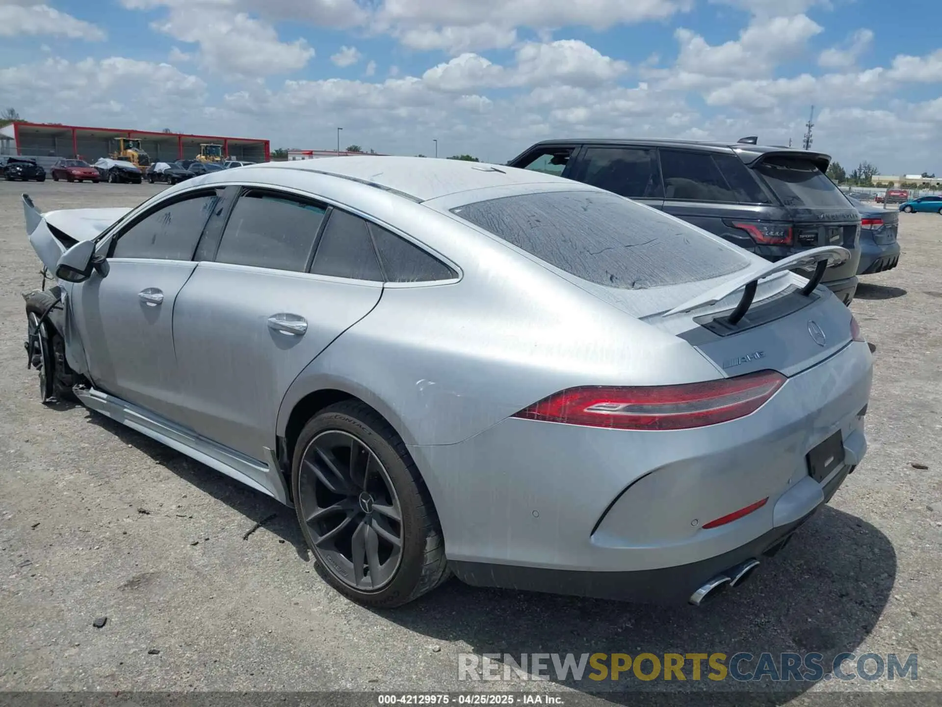 3 Photograph of a damaged car W1K7X5KB0MA039134 MERCEDES-BENZ AMG GT 43 4-DOOR COUPE 2021