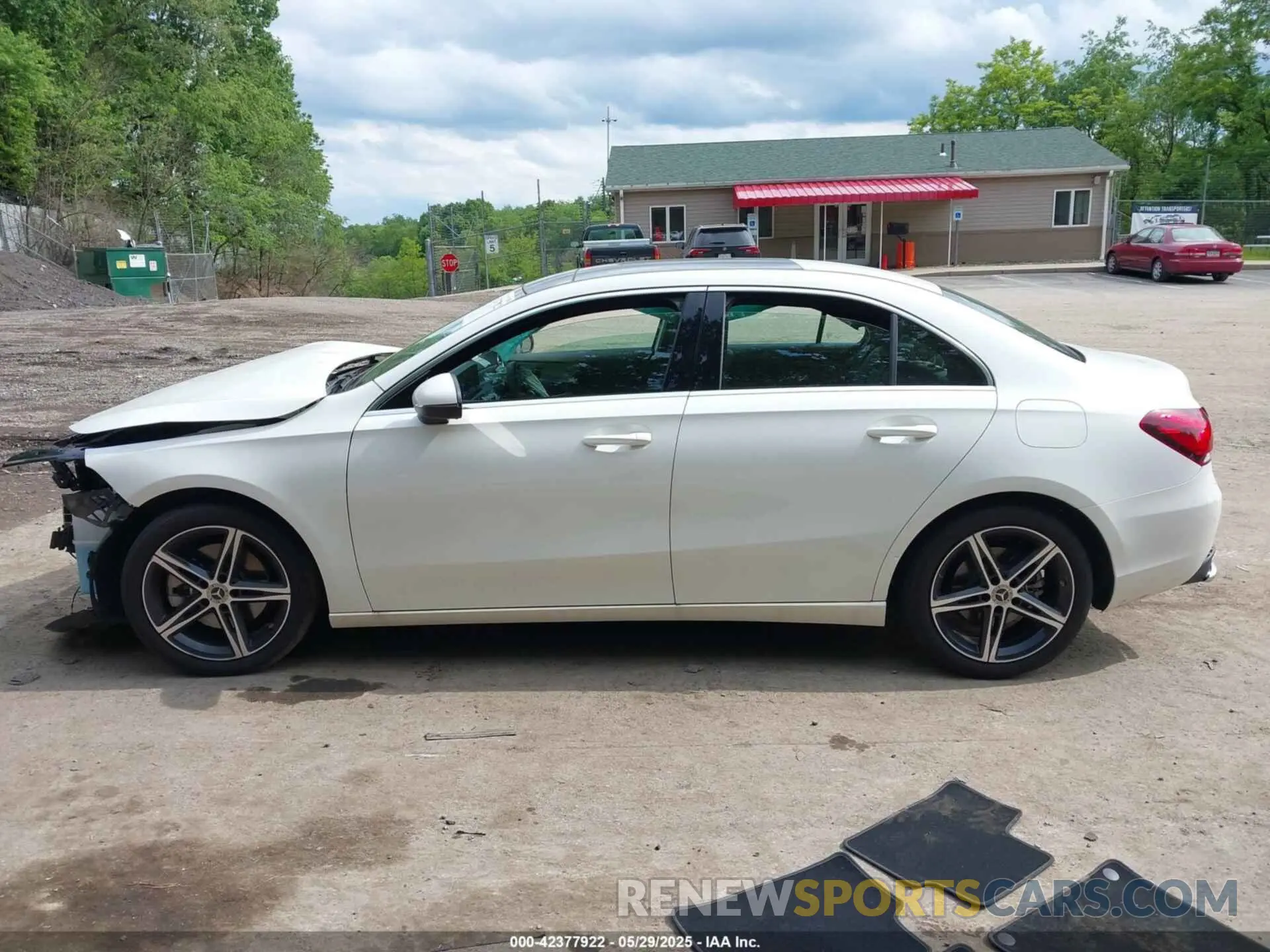 14 Photograph of a damaged car W1K7X5KB0MA041384 MERCEDES-BENZ AMG GT 43 4-DOOR COUPE 2021