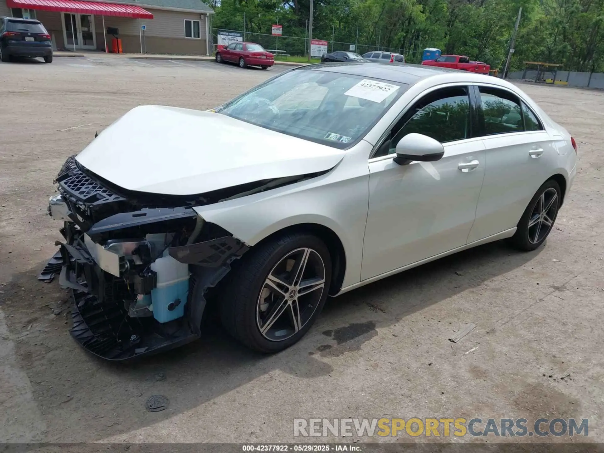 2 Photograph of a damaged car W1K7X5KB0MA041384 MERCEDES-BENZ AMG GT 43 4-DOOR COUPE 2021