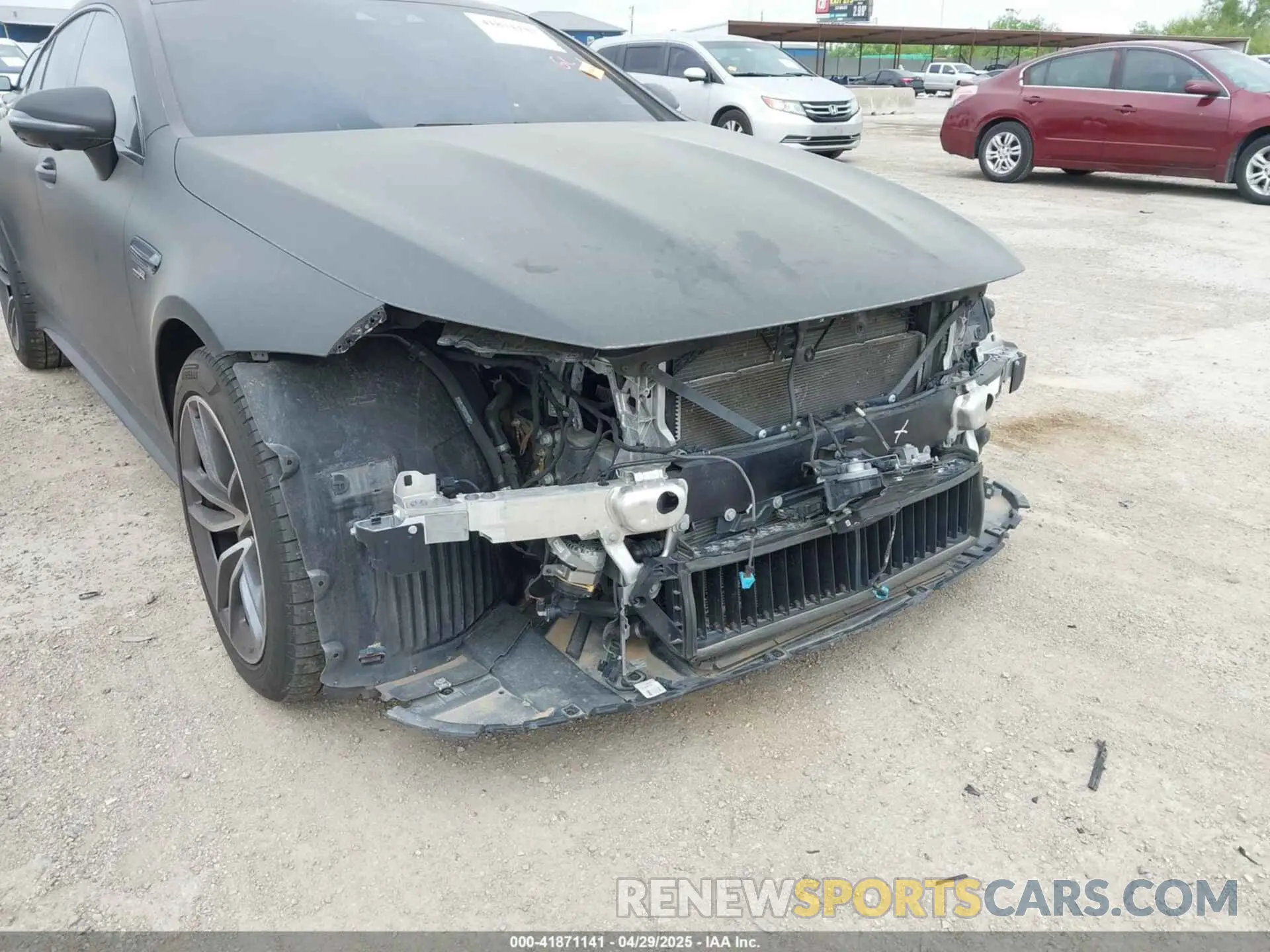 6 Photograph of a damaged car W1K7X5KB4MA035250 MERCEDES-BENZ AMG GT 43 4-DOOR COUPE 2021