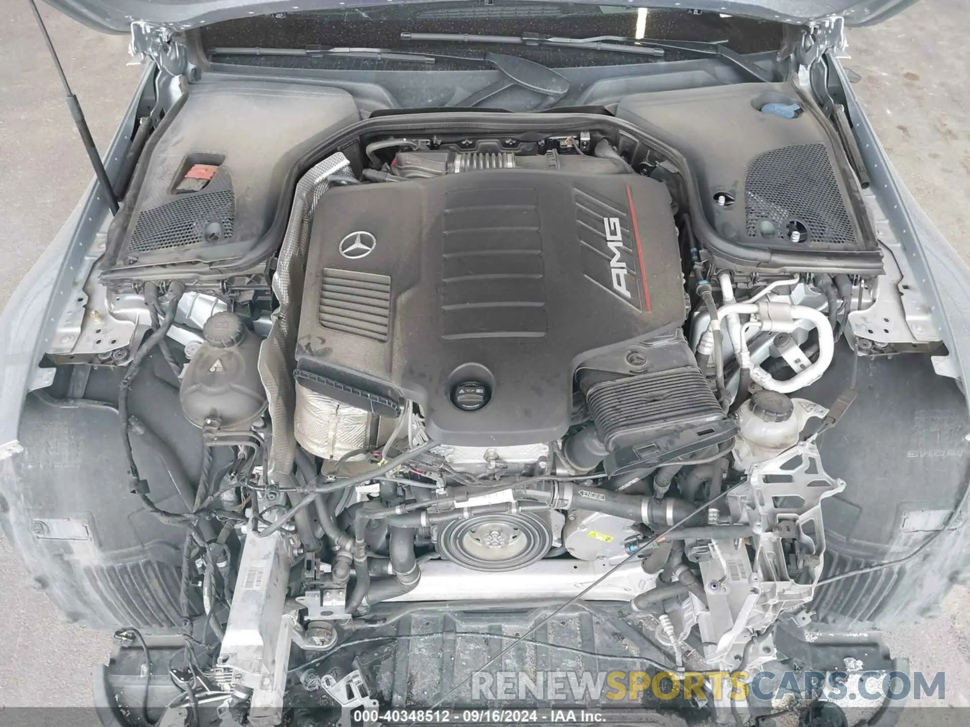 10 Photograph of a damaged car W1K7X5KB4MA038648 MERCEDES-BENZ AMG GT 43 4-DOOR COUPE 2021