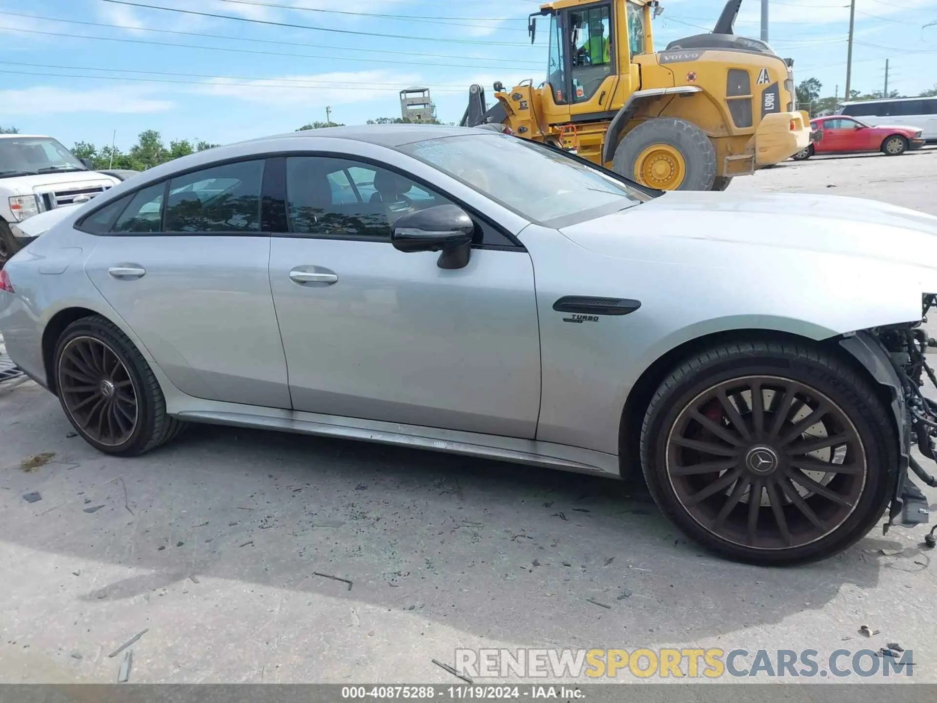 14 Photograph of a damaged car W1K7X5KB0NA049468 MERCEDES-BENZ AMG GT 43 4-DOOR COUPE 2022