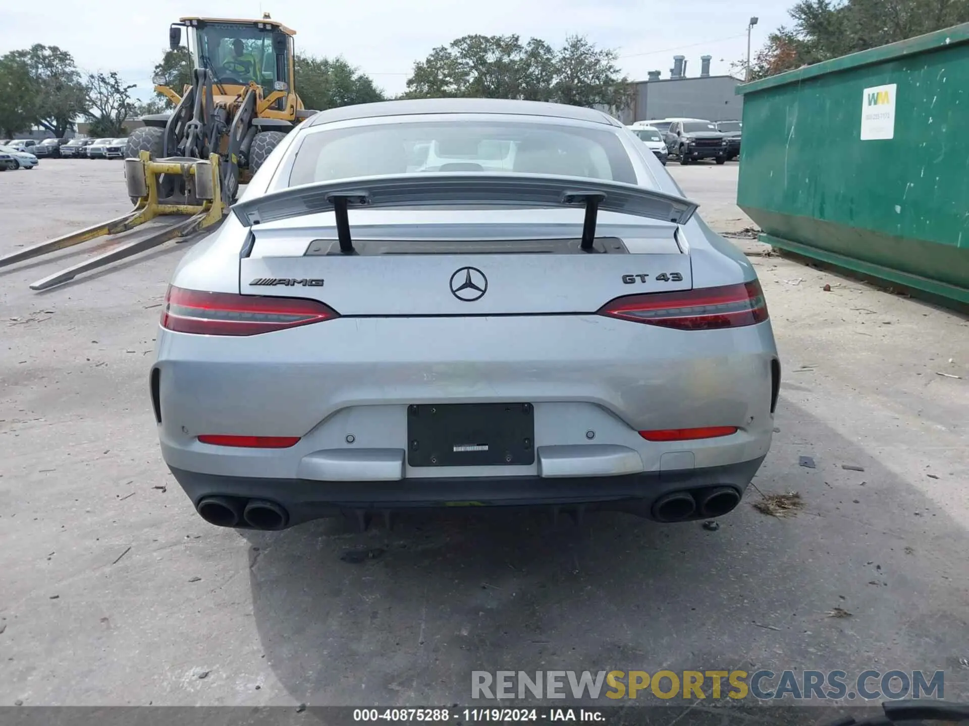 17 Photograph of a damaged car W1K7X5KB0NA049468 MERCEDES-BENZ AMG GT 43 4-DOOR COUPE 2022