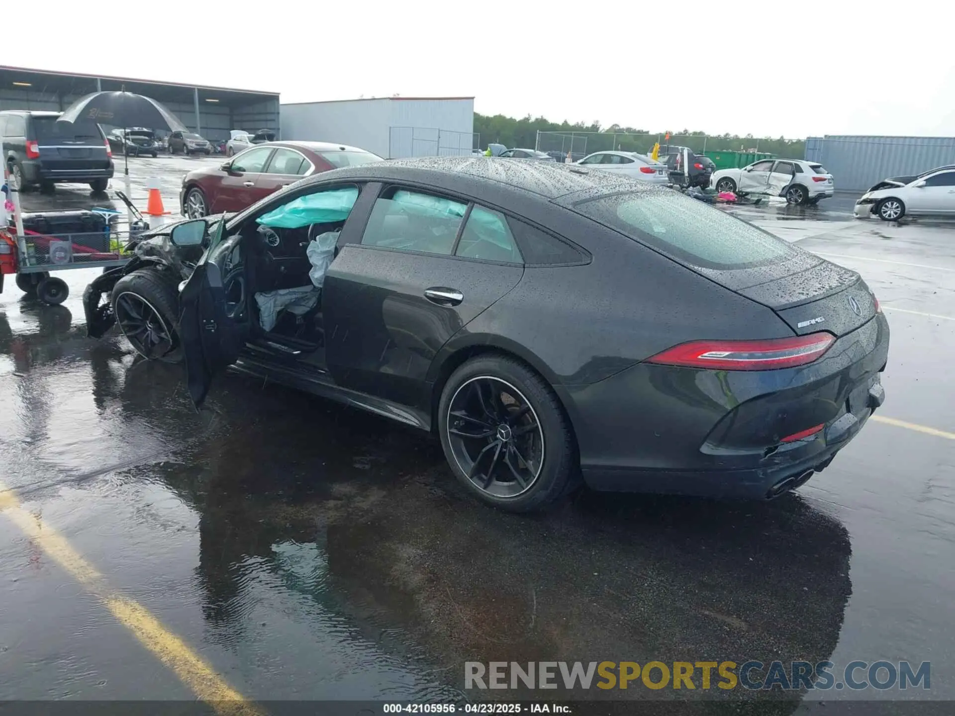 3 Photograph of a damaged car W1K7X5KB4NA051076 MERCEDES-BENZ AMG GT 43 4-DOOR COUPE 2022