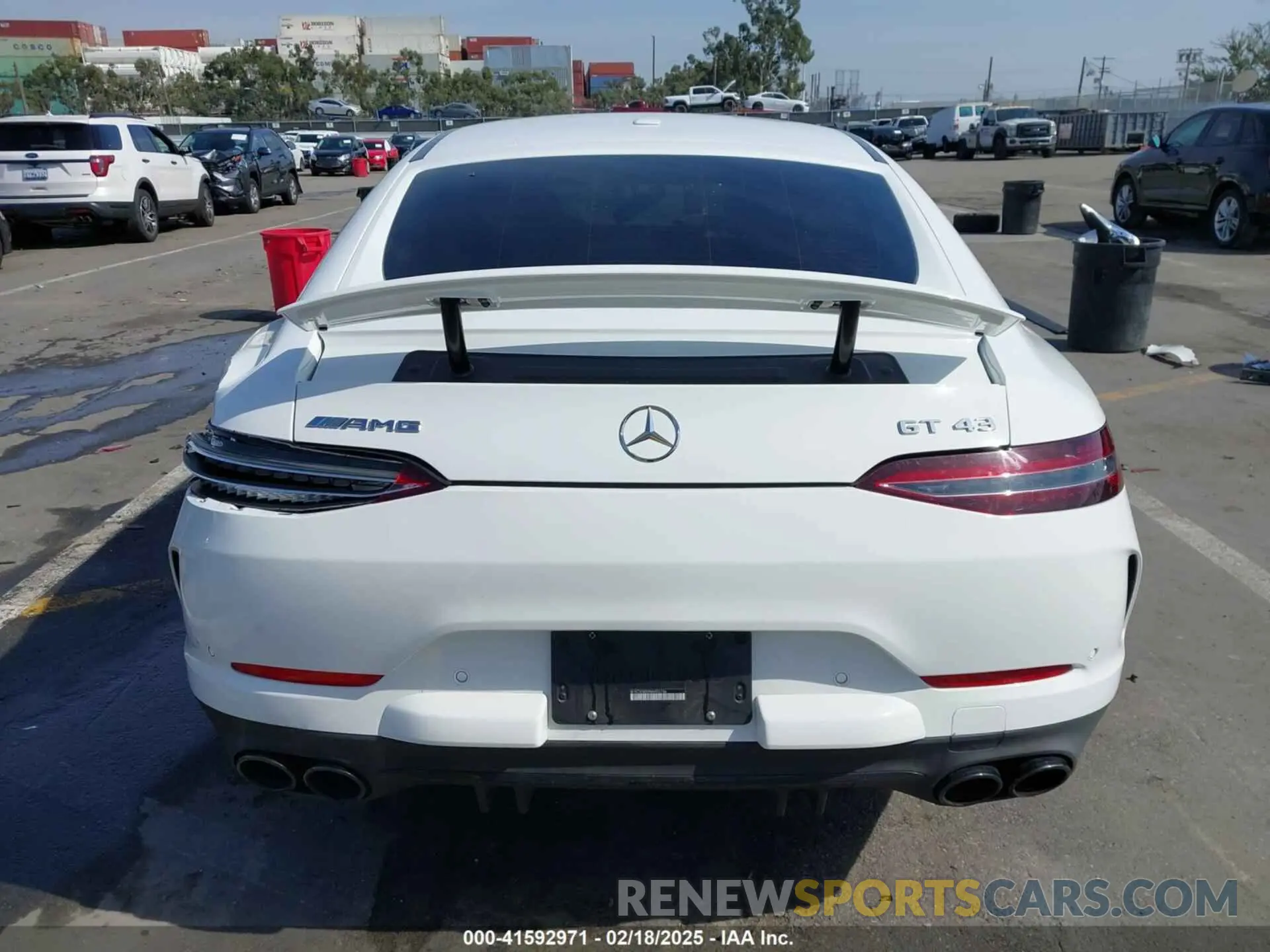 17 Photograph of a damaged car W1K7X5KB9NA052756 MERCEDES-BENZ AMG GT 43 4-DOOR COUPE 2022