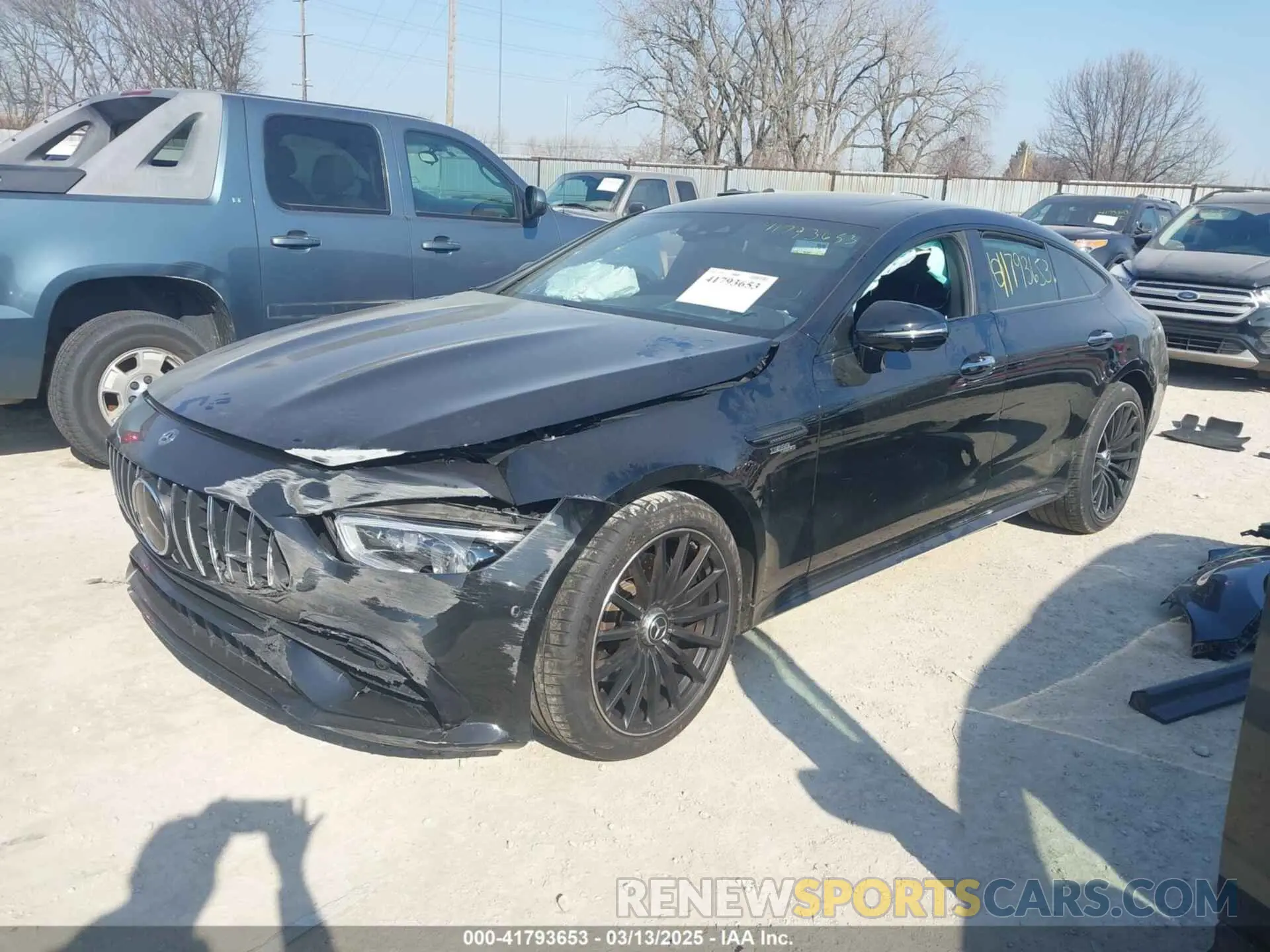 2 Photograph of a damaged car W1K7X6BB6LA016543 MERCEDES-BENZ AMG GT 53 4-DOOR COUPE 2020