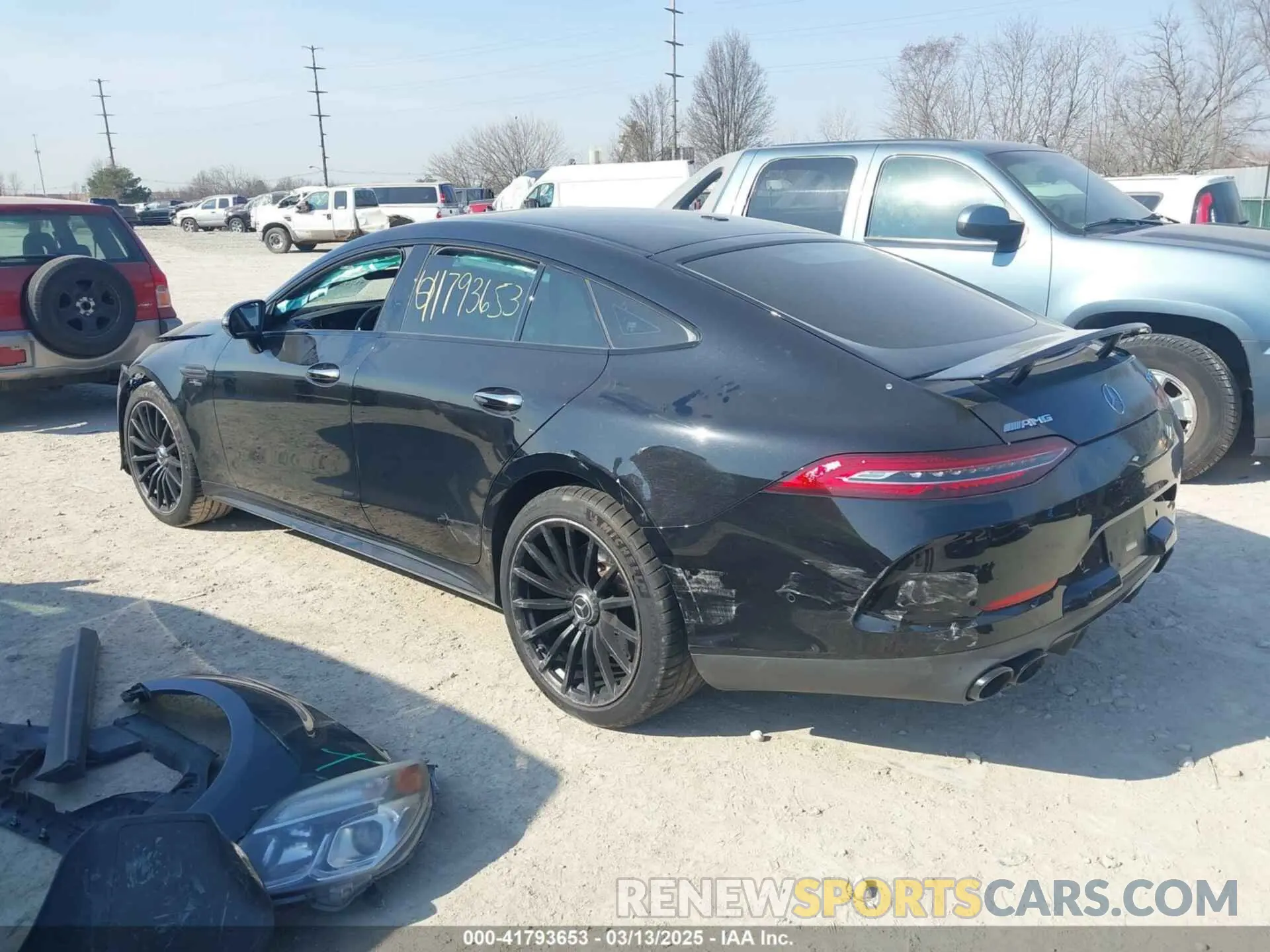 3 Photograph of a damaged car W1K7X6BB6LA016543 MERCEDES-BENZ AMG GT 53 4-DOOR COUPE 2020