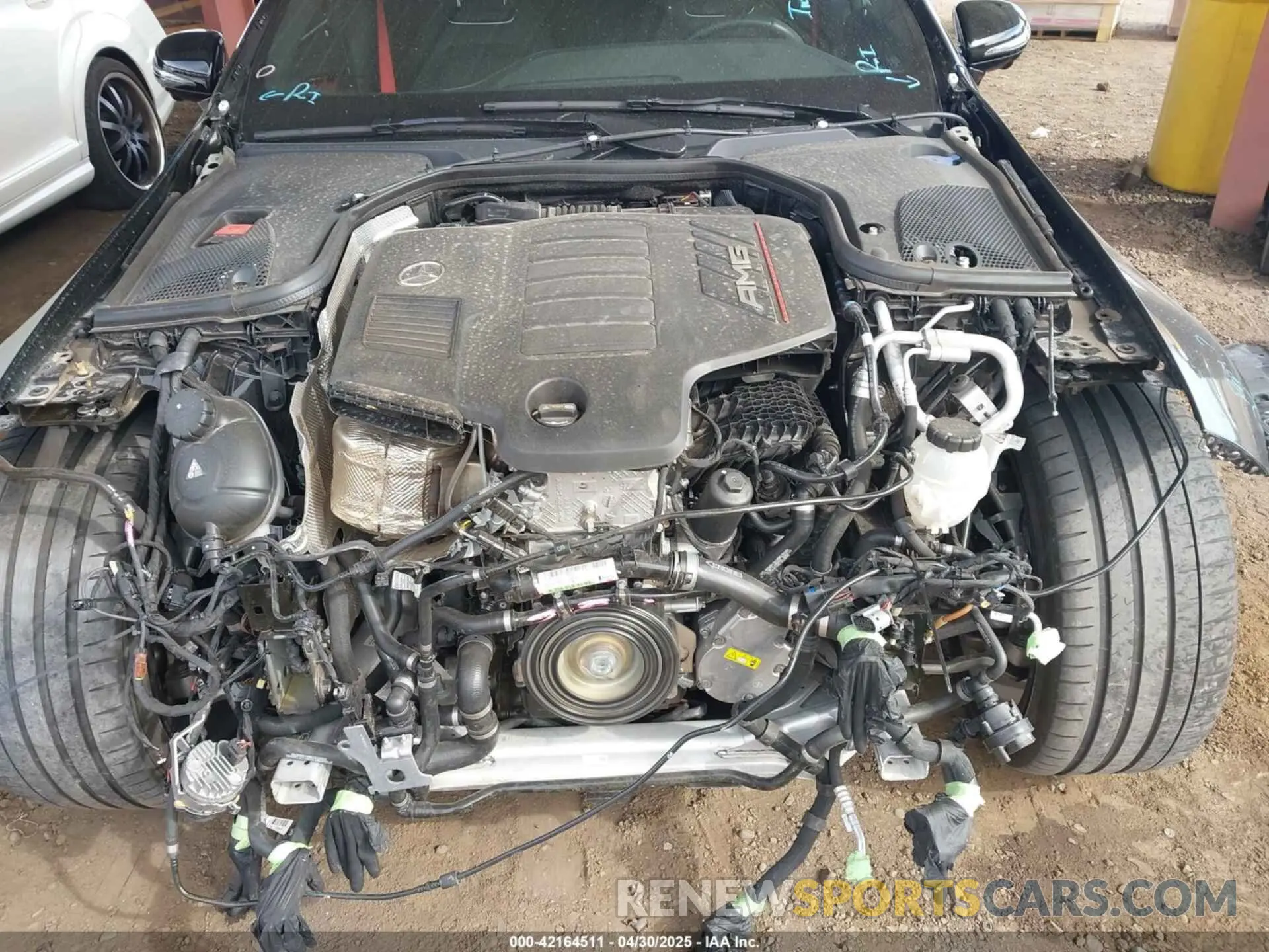10 Photograph of a damaged car WDD7X6BB3LA014975 MERCEDES-BENZ AMG GT 53 4-DOOR COUPE 2020