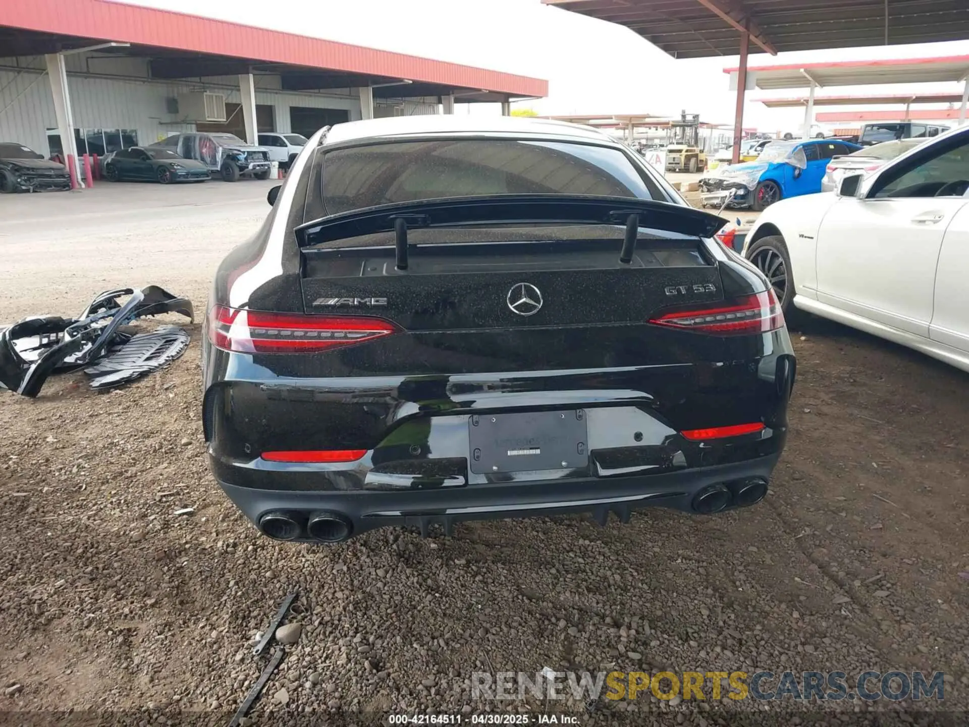 17 Photograph of a damaged car WDD7X6BB3LA014975 MERCEDES-BENZ AMG GT 53 4-DOOR COUPE 2020