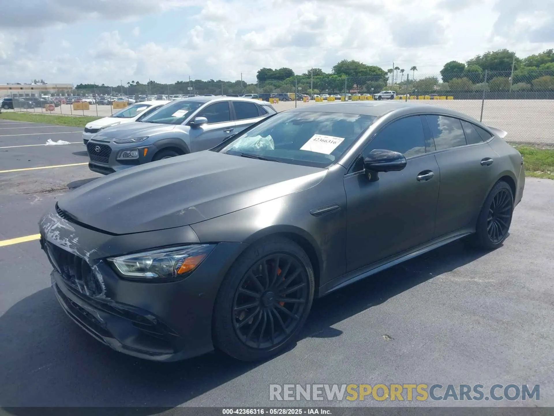 2 Photograph of a damaged car WDD7X6BB4LA015388 MERCEDES-BENZ AMG GT 53 4-DOOR COUPE 2020