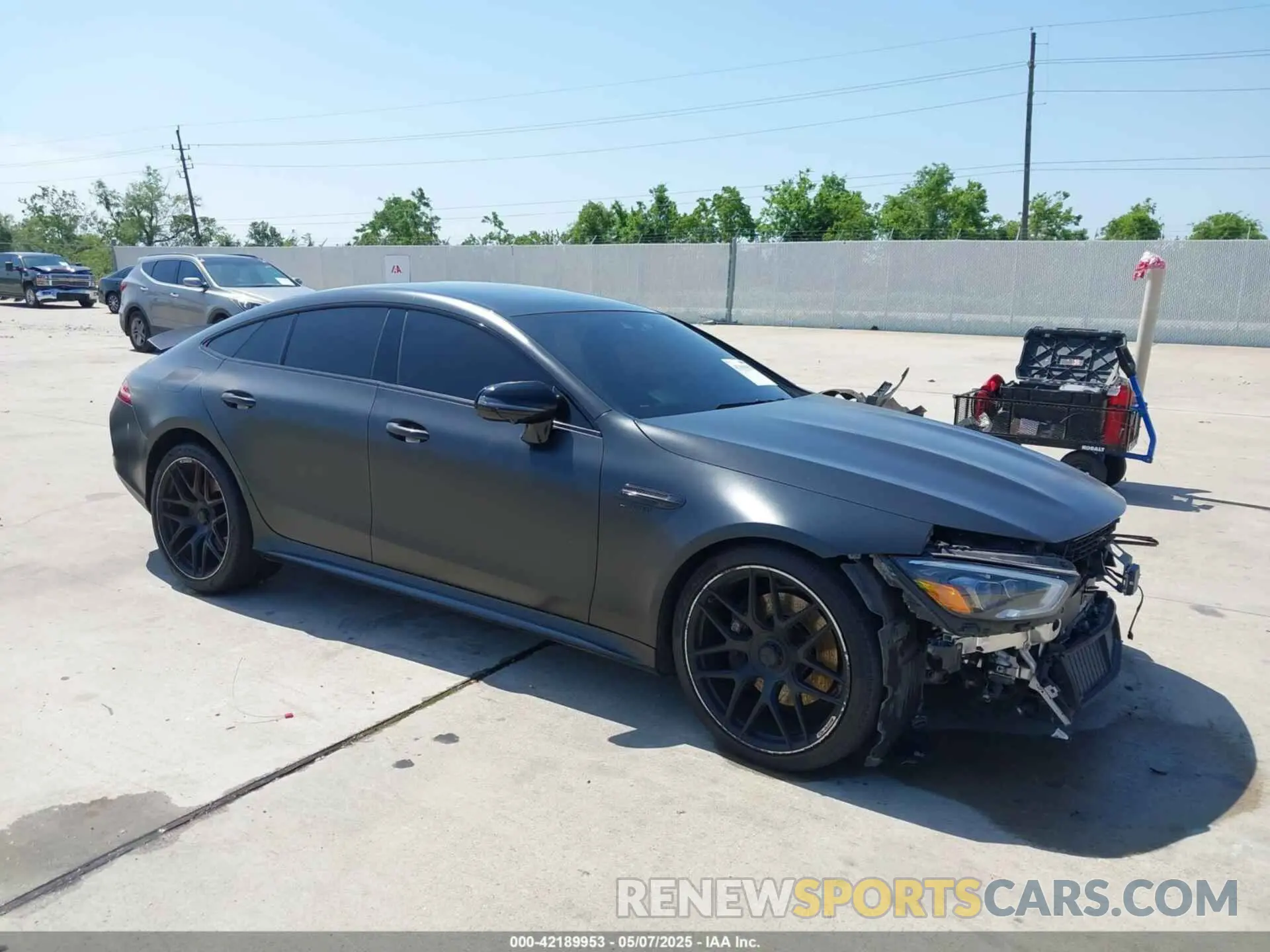 1 Photograph of a damaged car WDD7X6BB5LA015478 MERCEDES-BENZ AMG GT 53 4-DOOR COUPE 2020