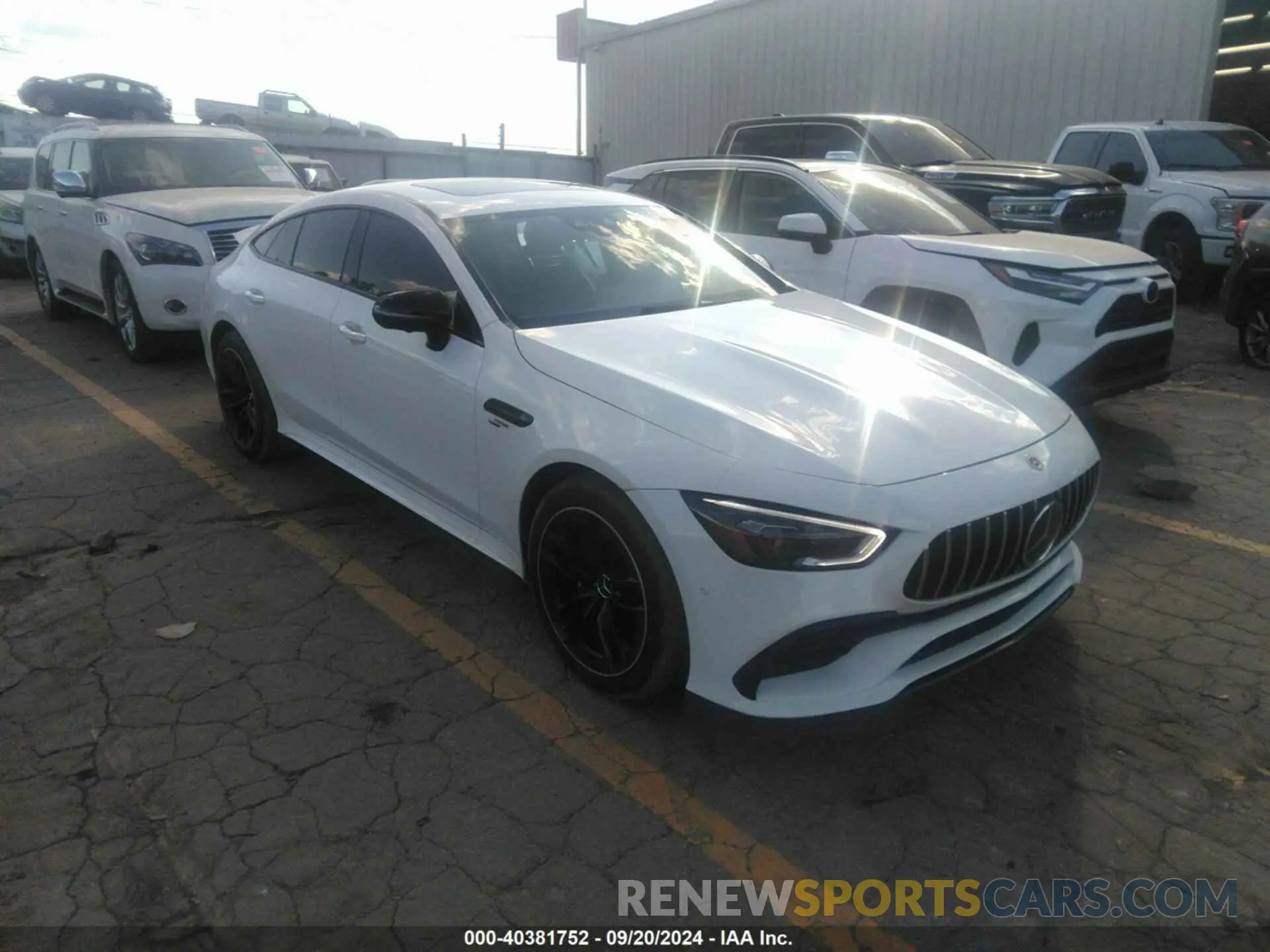 1 Photograph of a damaged car WDD7X6BBXLA014066 MERCEDES-BENZ AMG GT 53 4-DOOR COUPE 2020