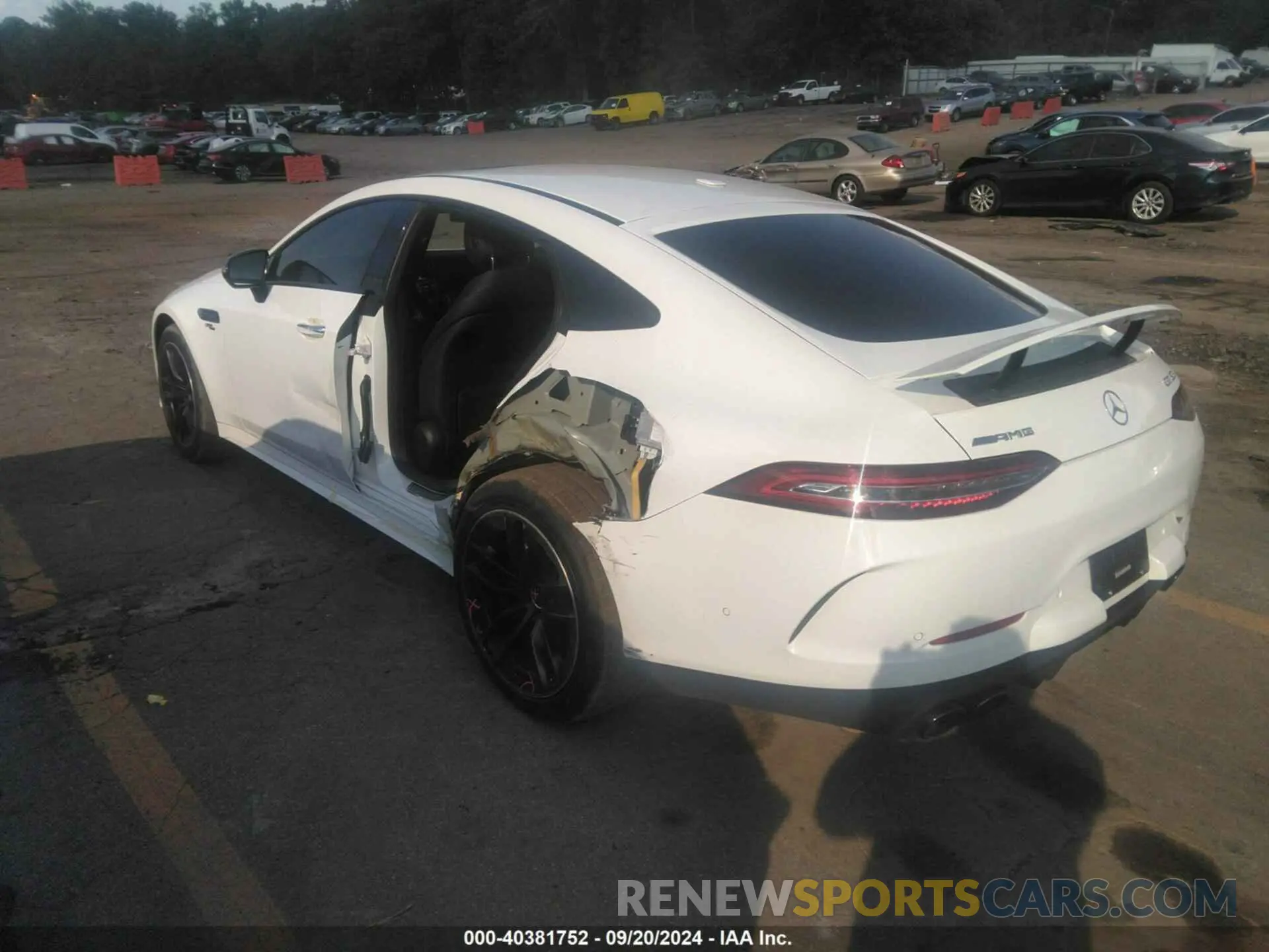 3 Photograph of a damaged car WDD7X6BBXLA014066 MERCEDES-BENZ AMG GT 53 4-DOOR COUPE 2020
