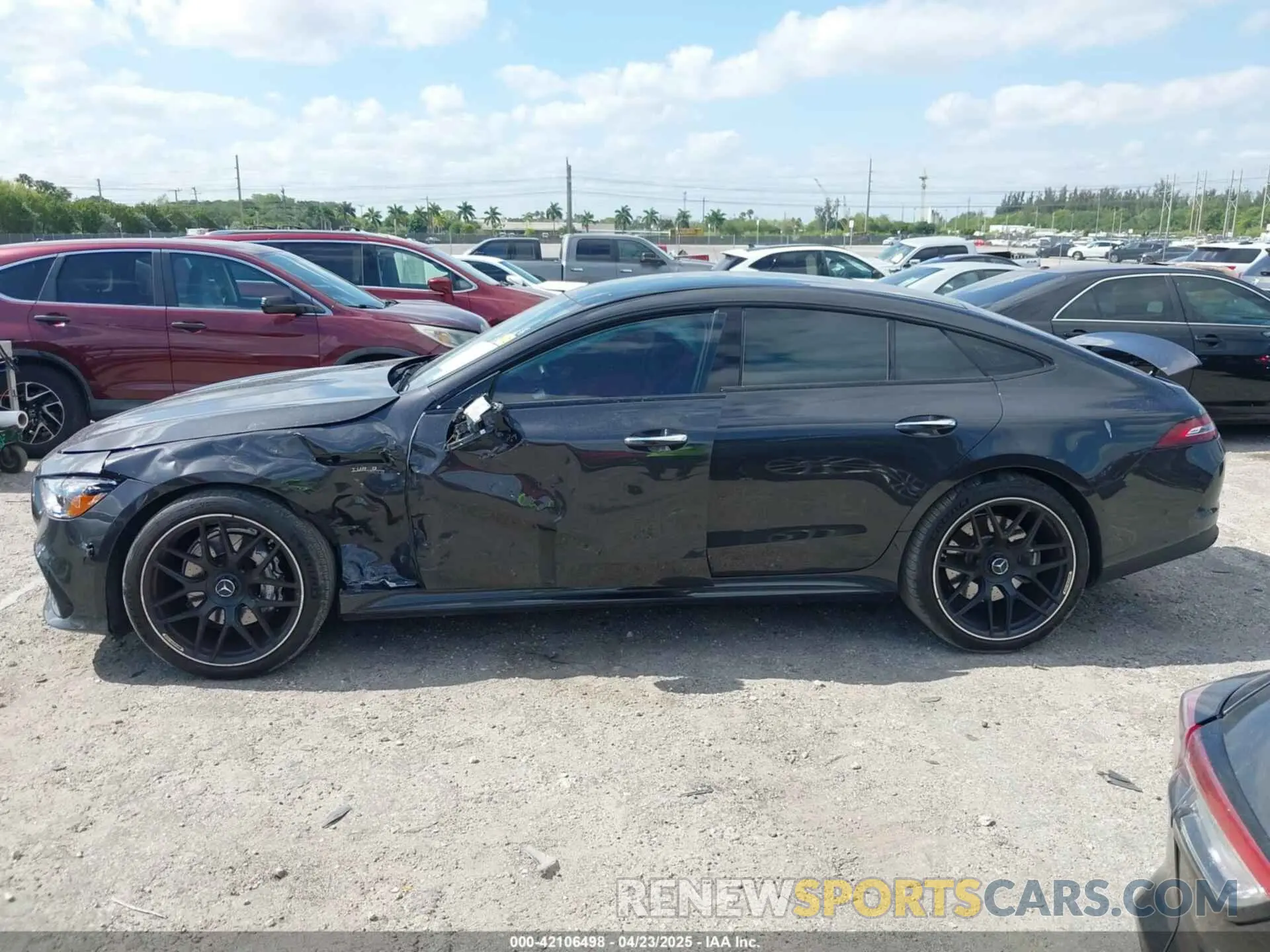 14 Photograph of a damaged car W1K7X6BB3PA060358 MERCEDES-BENZ AMG GT 53 4-DOOR COUPE 2023