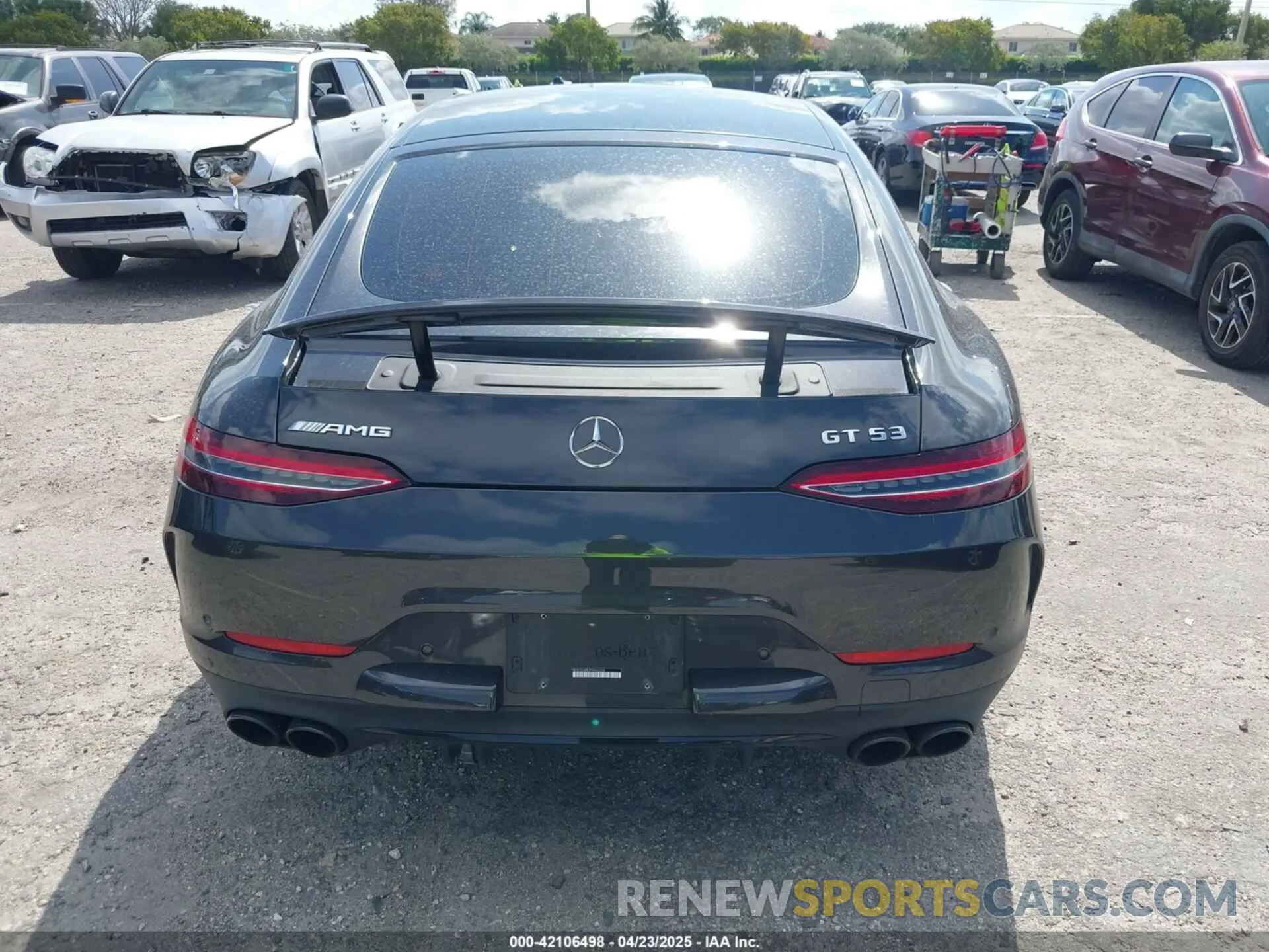 16 Photograph of a damaged car W1K7X6BB3PA060358 MERCEDES-BENZ AMG GT 53 4-DOOR COUPE 2023