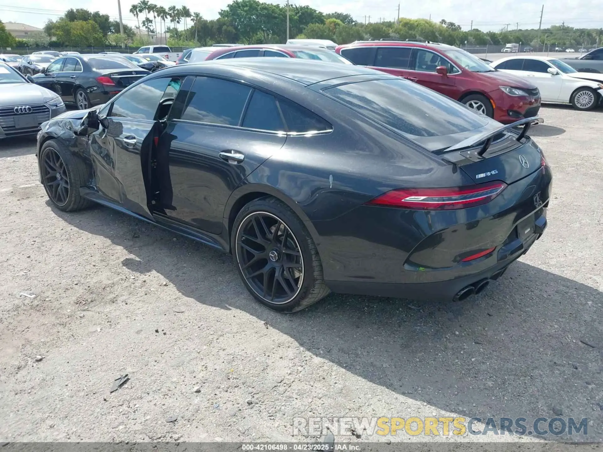 3 Photograph of a damaged car W1K7X6BB3PA060358 MERCEDES-BENZ AMG GT 53 4-DOOR COUPE 2023