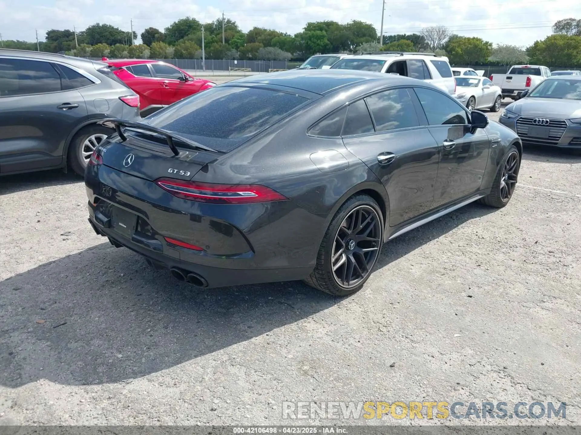 4 Photograph of a damaged car W1K7X6BB3PA060358 MERCEDES-BENZ AMG GT 53 4-DOOR COUPE 2023