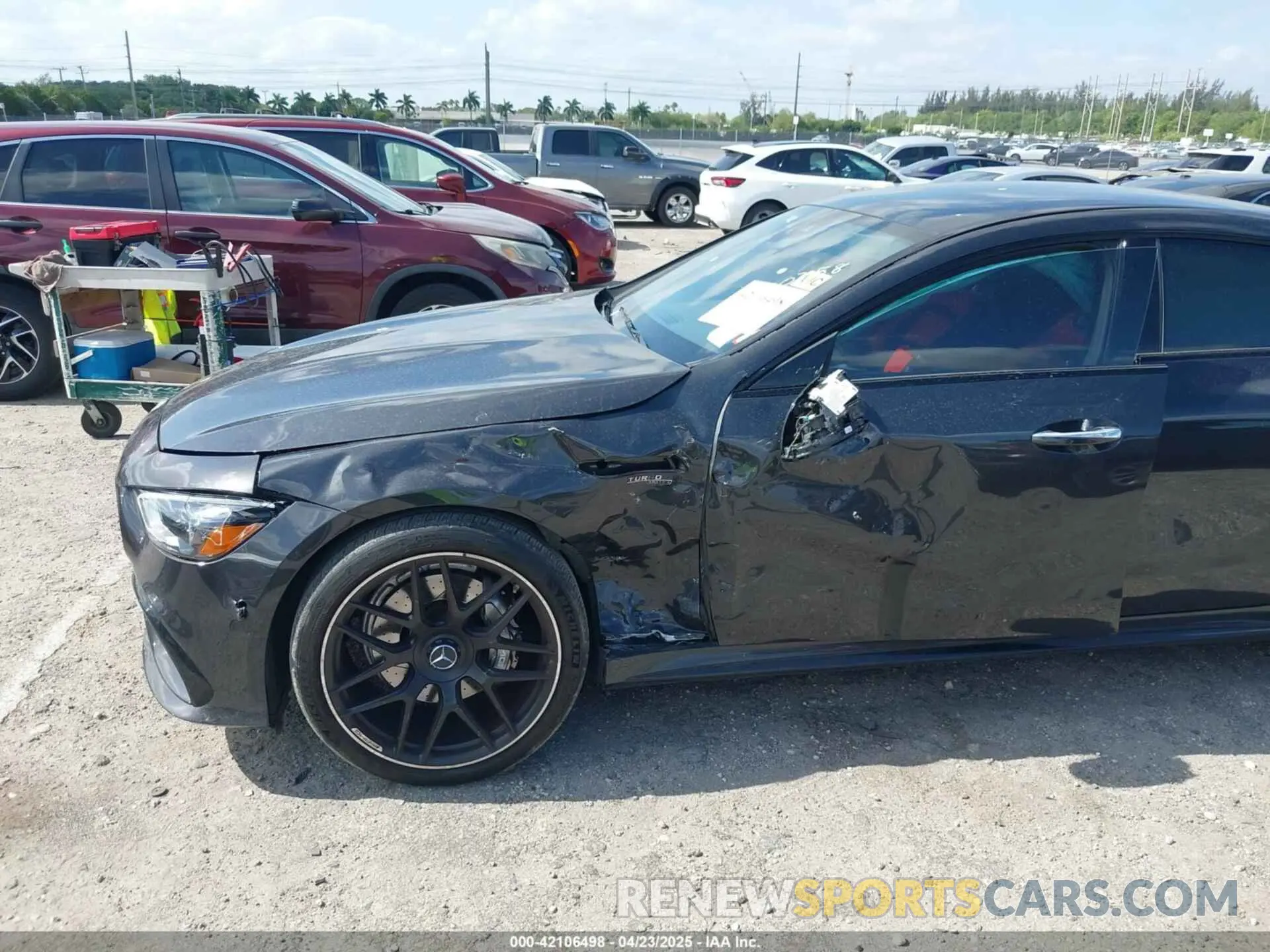 6 Photograph of a damaged car W1K7X6BB3PA060358 MERCEDES-BENZ AMG GT 53 4-DOOR COUPE 2023
