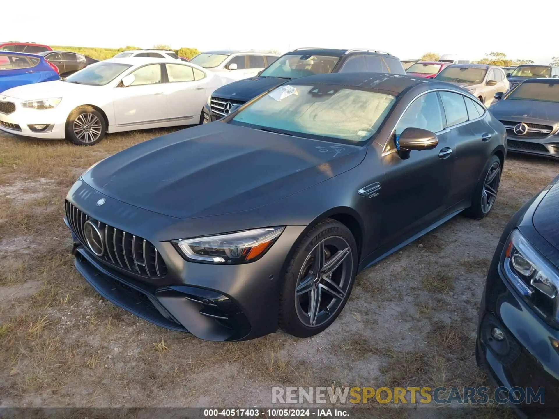 2 Photograph of a damaged car W1K7X6BB9RV000127 MERCEDES-BENZ AMG GT 53 4-DOOR COUPE 2024