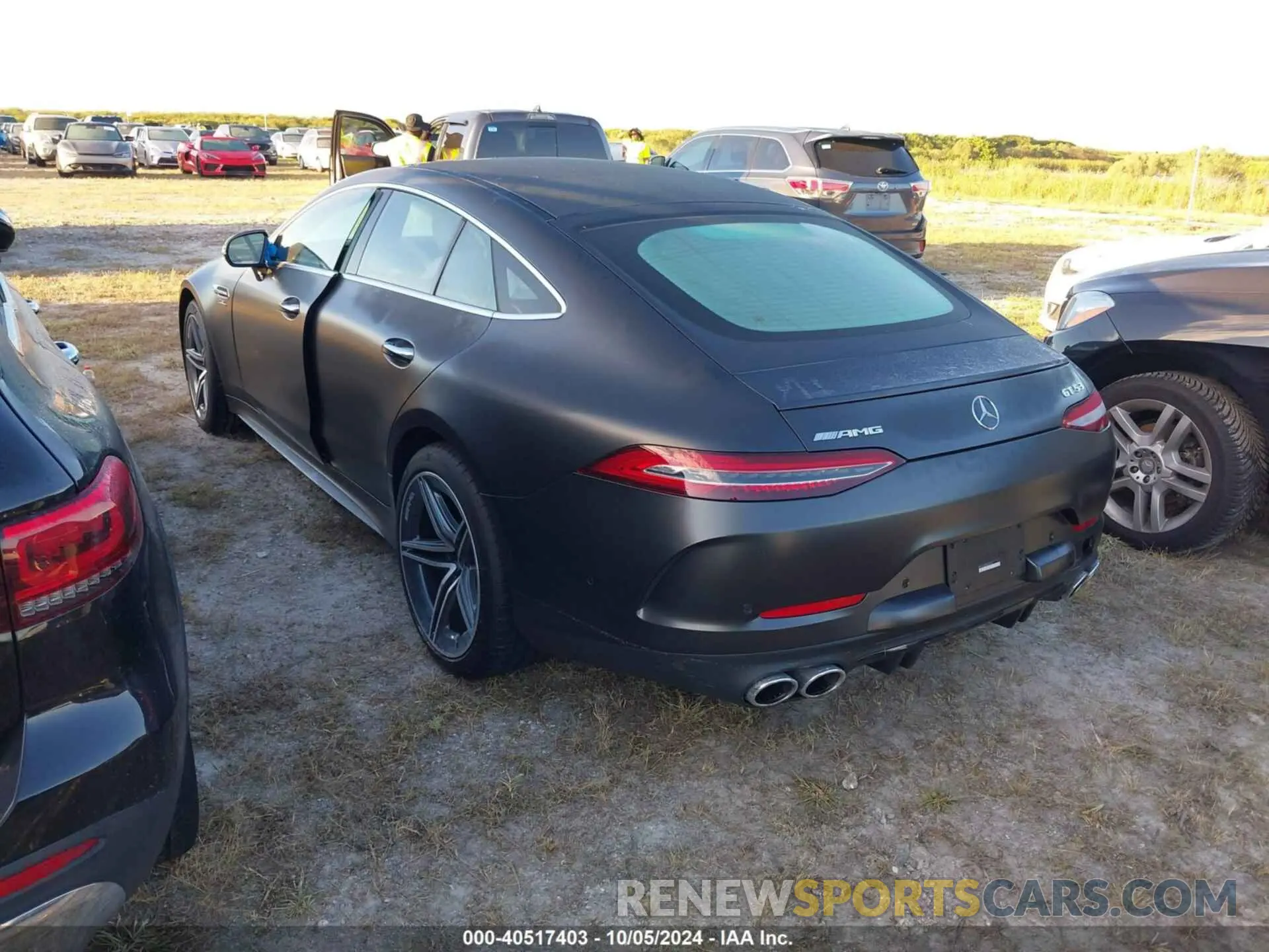3 Photograph of a damaged car W1K7X6BB9RV000127 MERCEDES-BENZ AMG GT 53 4-DOOR COUPE 2024